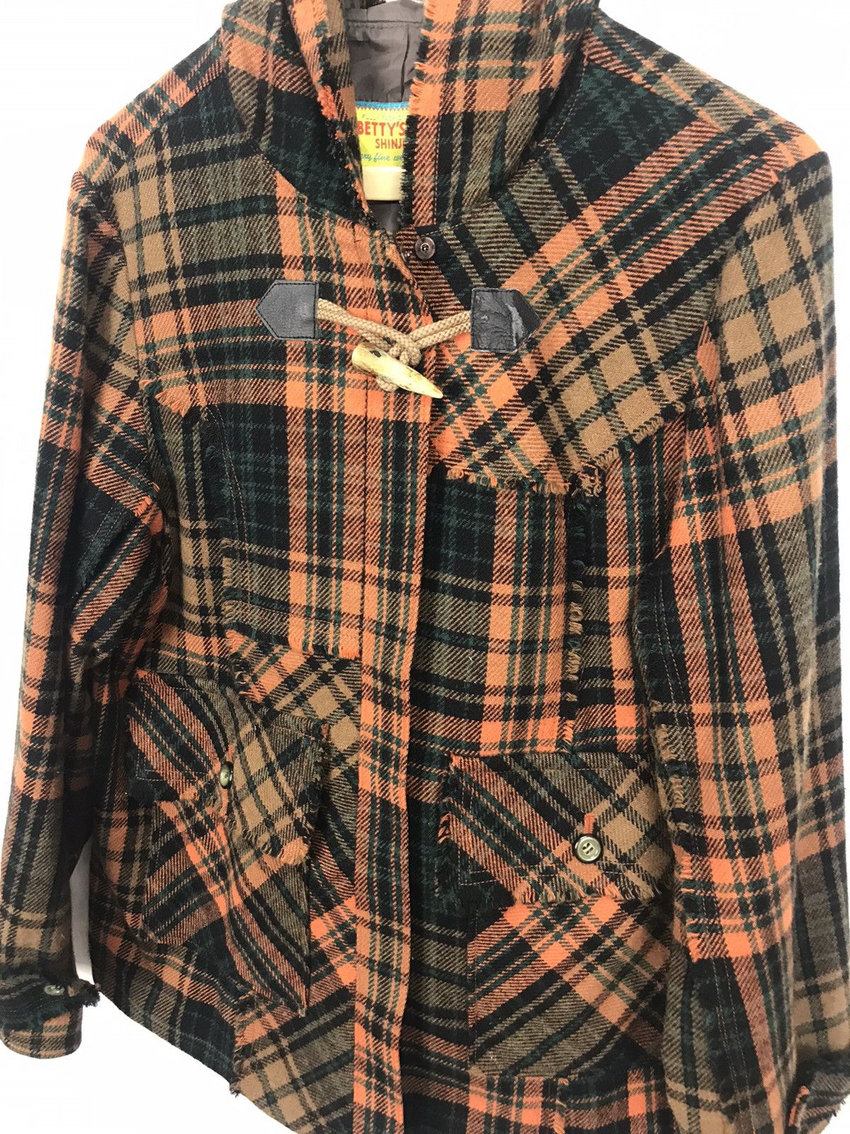 Japanese Brand Betty’s blue shinji Abe wool zipper hoodie jacket Size US S / EU 44-46 / 1 - 6 Thumbnail