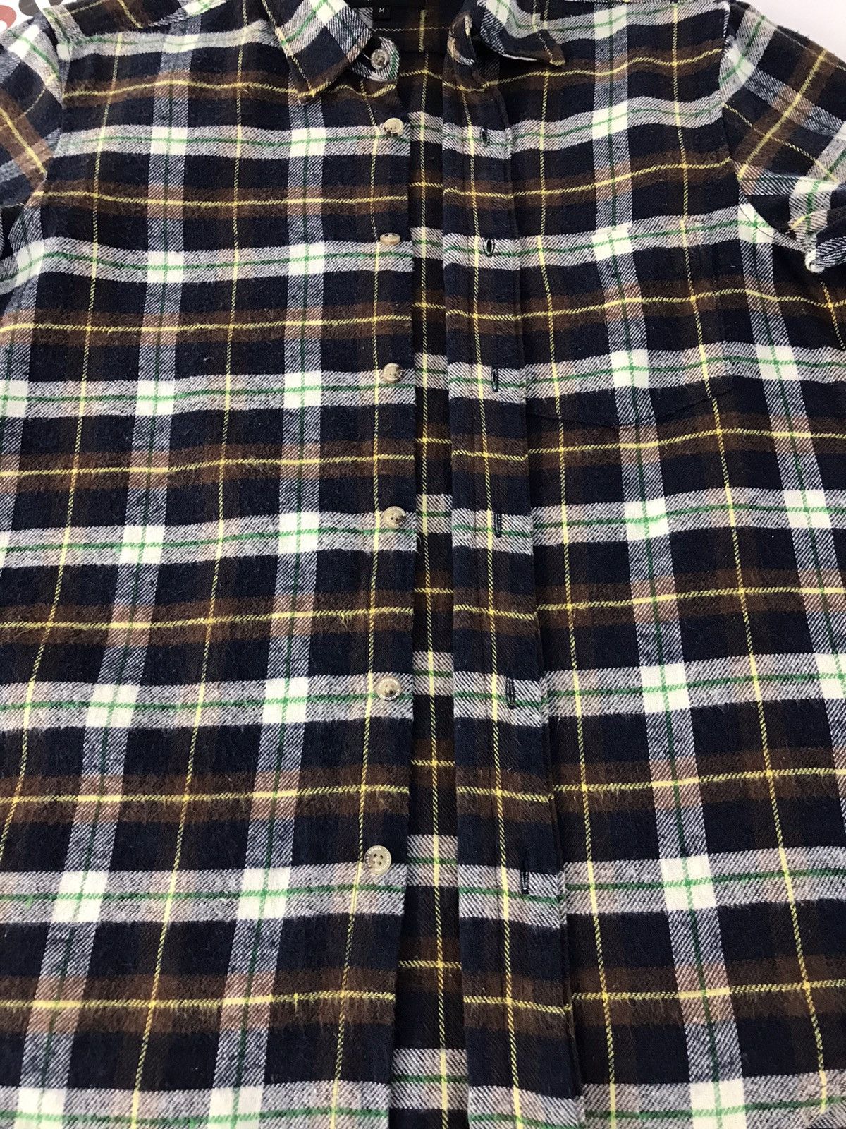 Flannel Vintage Flannel First Down Button Up Design Plaid Size US M / EU 48-50 / 2 - 5 Thumbnail