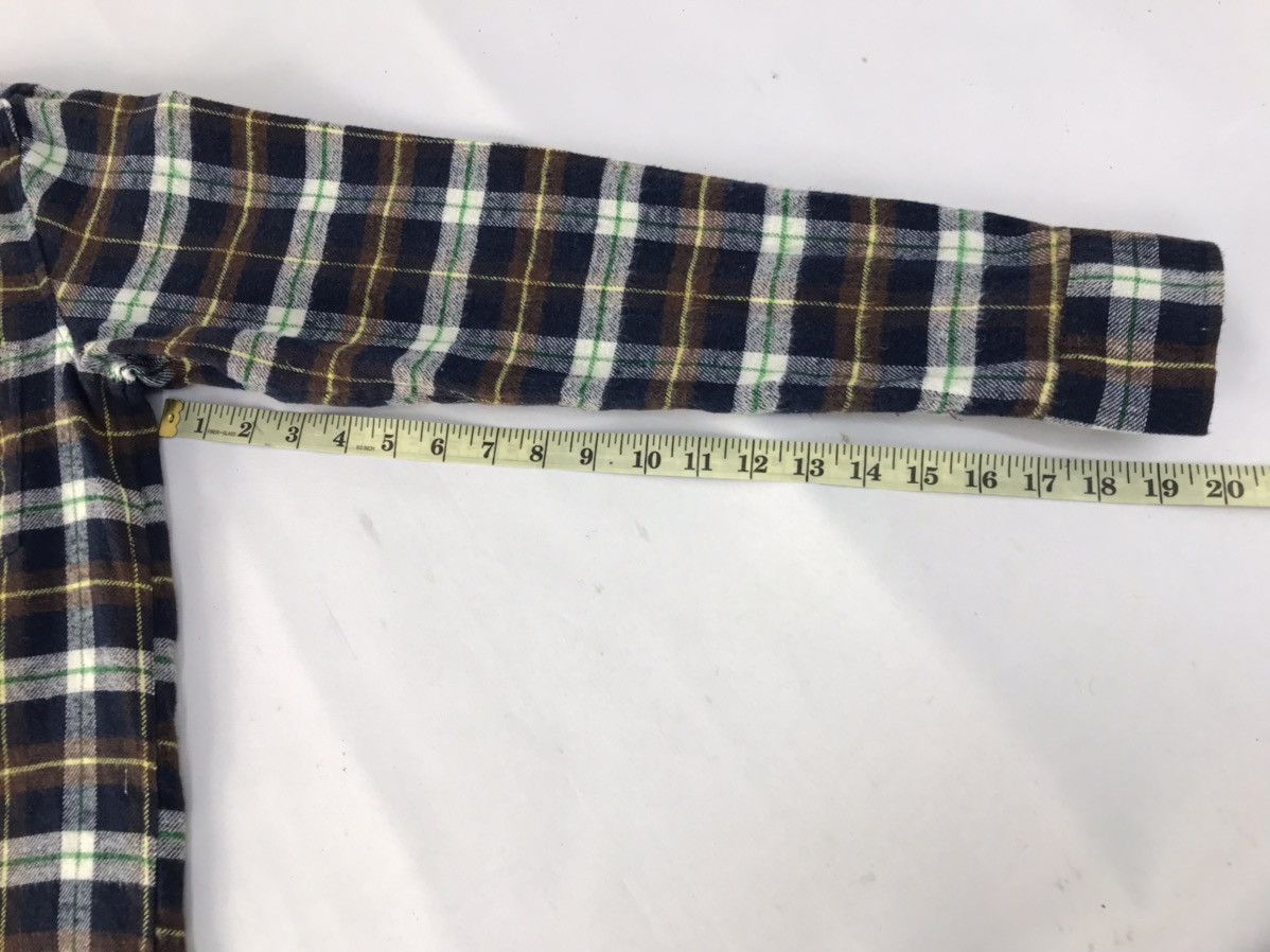Flannel Vintage Flannel First Down Button Up Design Plaid Size US M / EU 48-50 / 2 - 12 Thumbnail