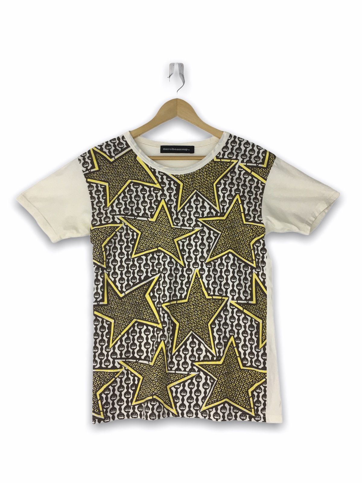 Rare vintage Mercibeaucoup brand men tshirt