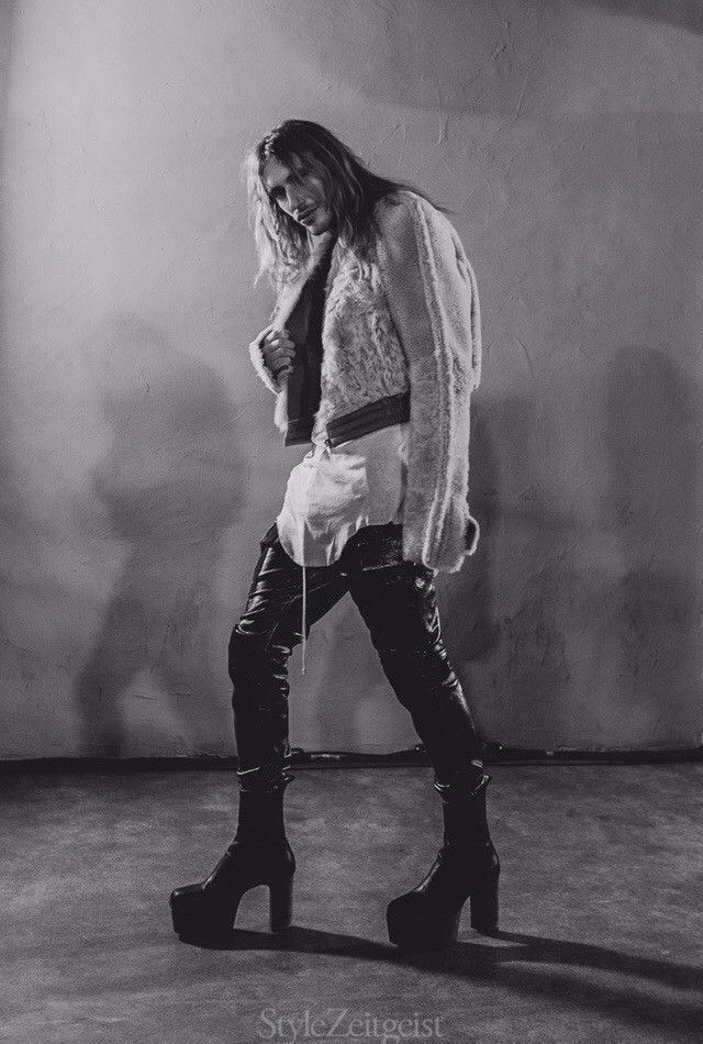 Rick Owens SAMPLE 💥 FULL LEATHER RUNWAY CARGO PANTS LARRY ASAP TRAVIS Size US 34 / EU 50 - 6 Thumbnail