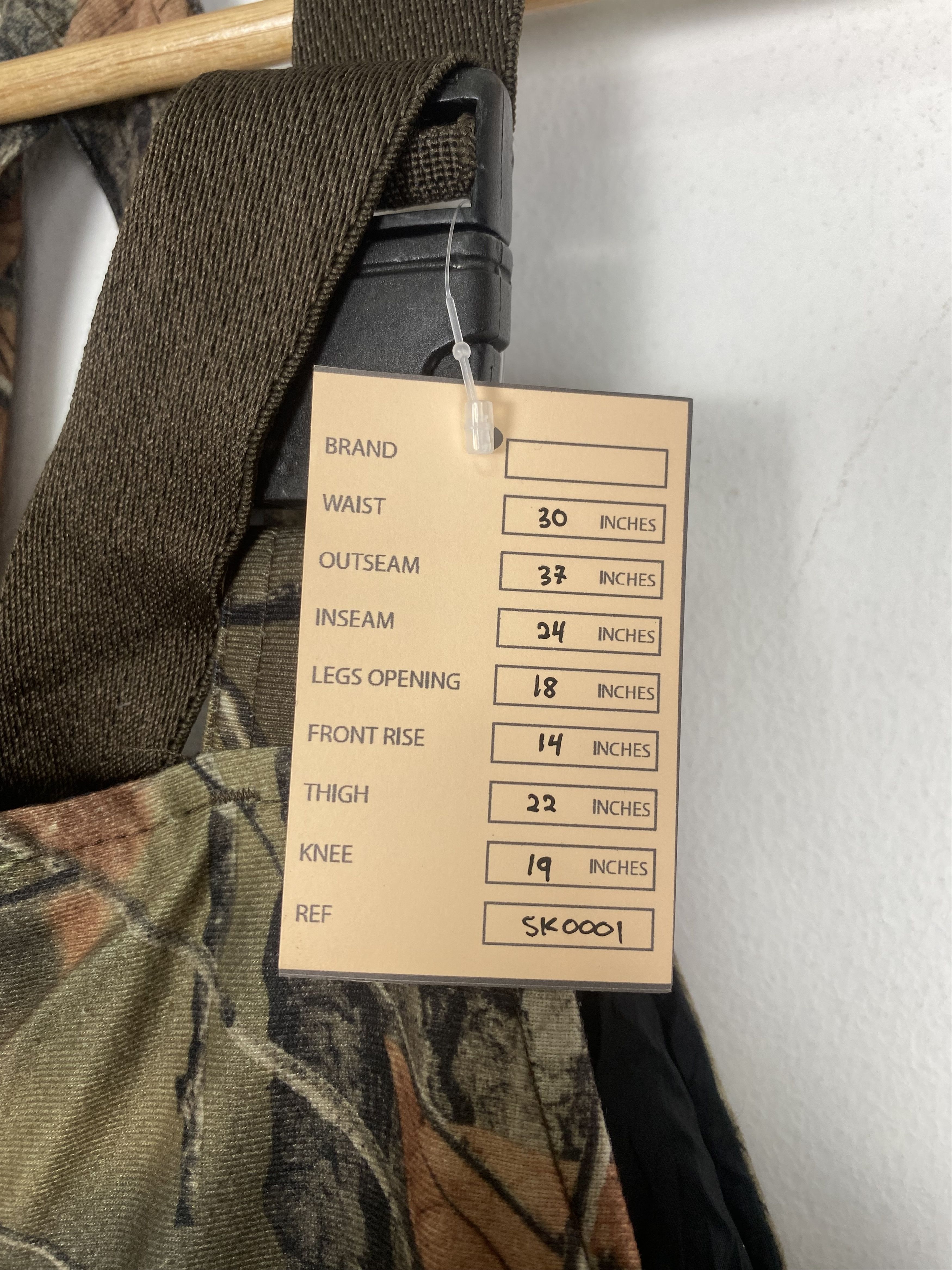 Vintage Vintage TRAIL CREST Camo Coveralls SK0001 Size US 30 / EU 46 - 14 Thumbnail
