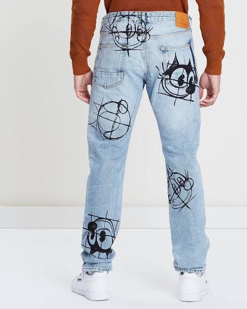 Scotch & Soda St48 - Scotch & Soda Ralston Felix Cat Denim Jean Size US 29 - 3 Thumbnail