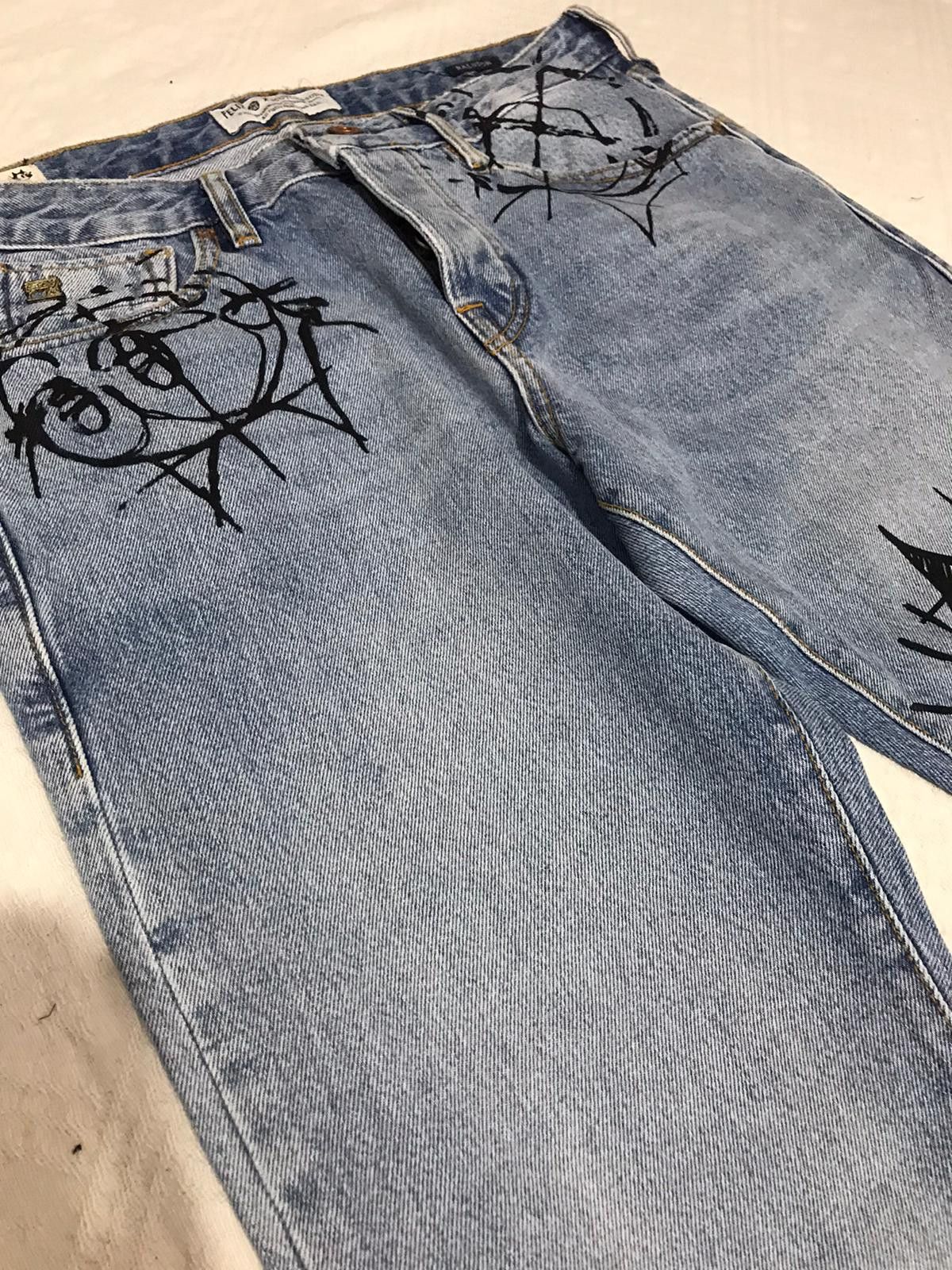 Scotch & Soda St48 - Scotch & Soda Ralston Felix Cat Denim Jean Size US 29 - 5 Thumbnail