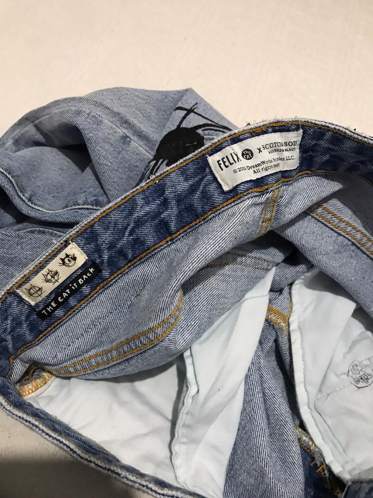 Scotch & Soda St48 - Scotch & Soda Ralston Felix Cat Denim Jean Size US 29 - 7 Thumbnail