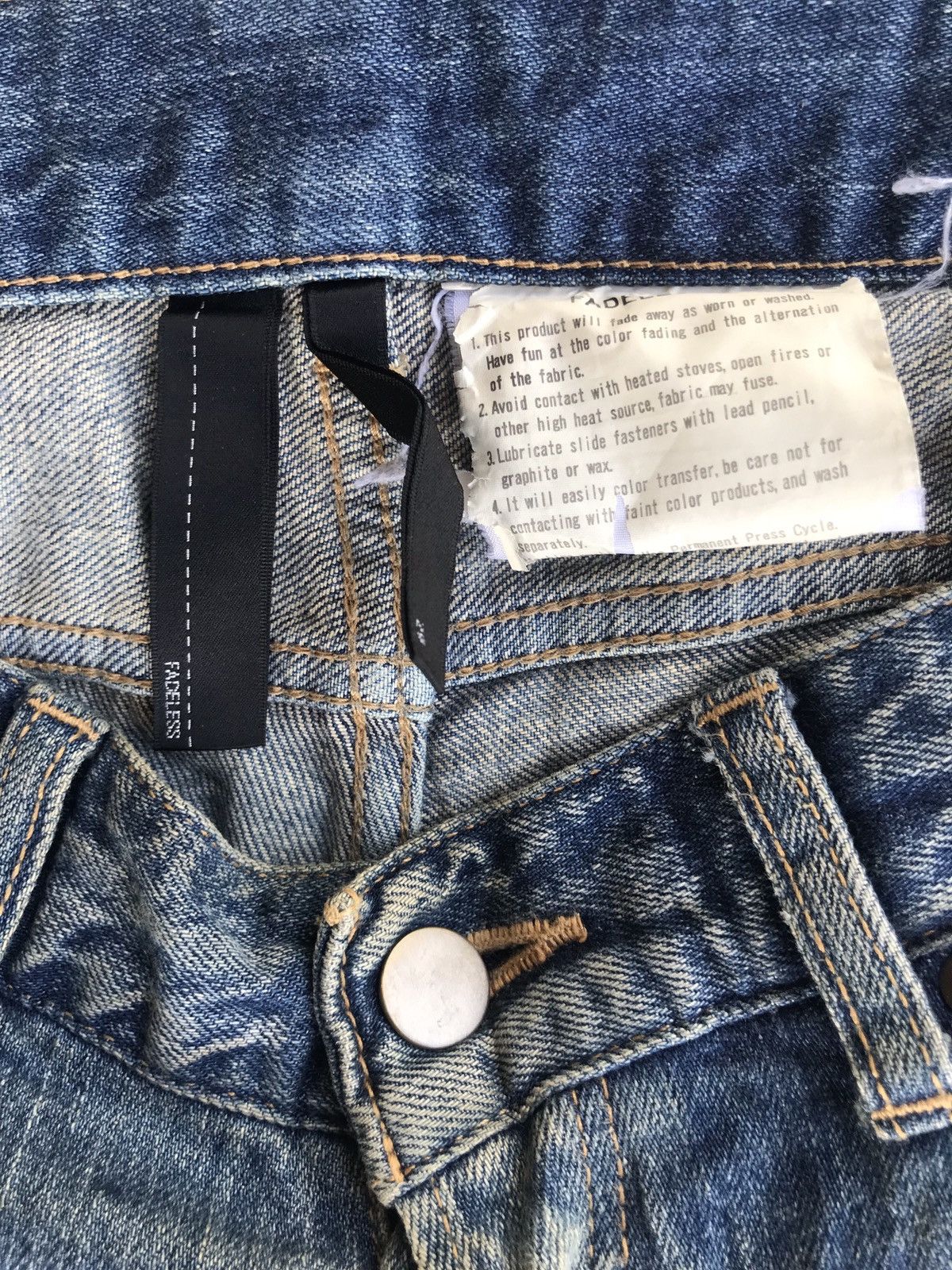 Fadeless × Japanese Brand Fadeless selvedge jeans skinny Size US 33 - 8 Thumbnail