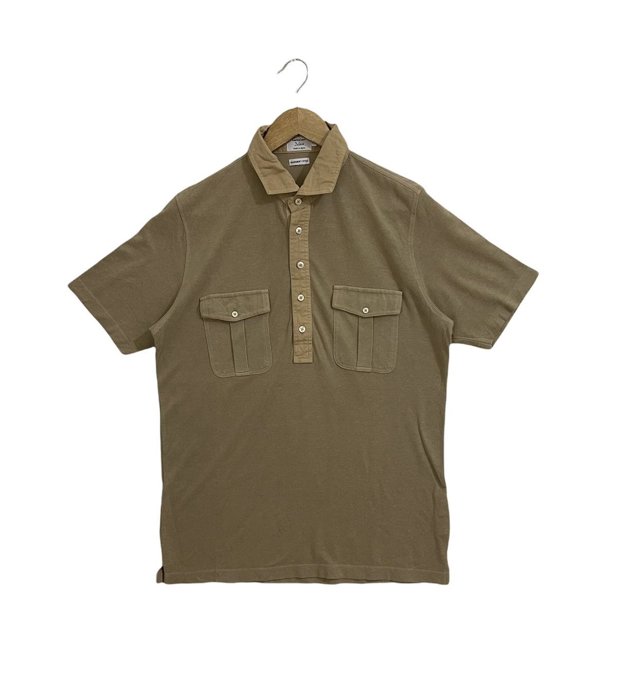Japanese Brand × Vintage Detour garment dyed japanese brand polo tshirt Size US M / EU 48-50 / 2 - 1 Thumbnail