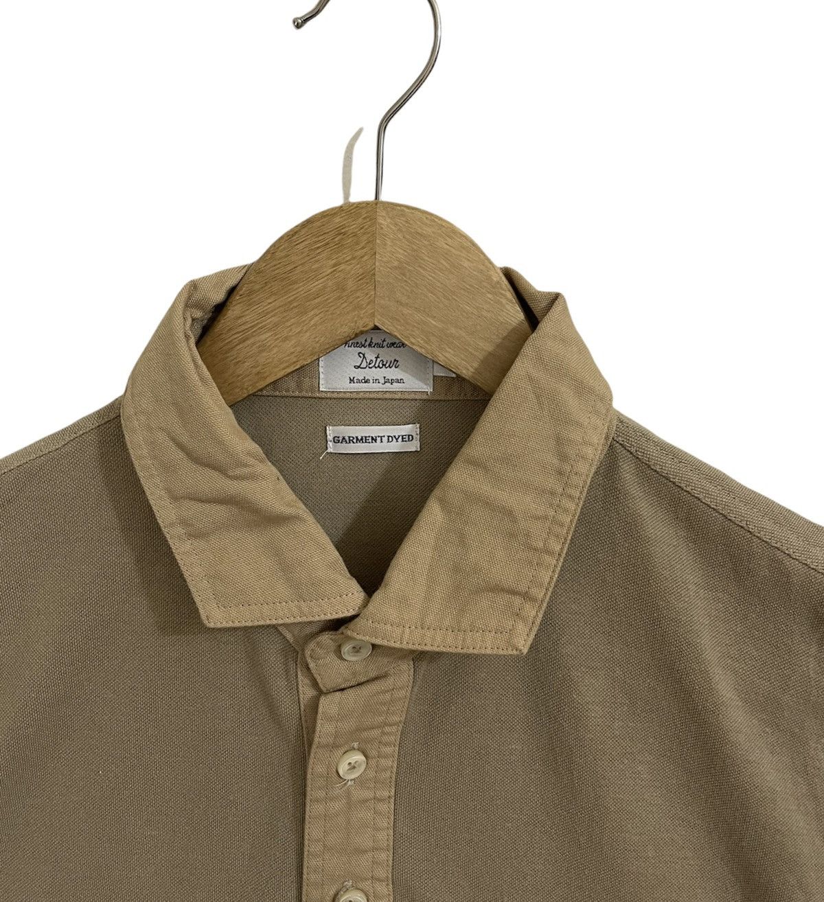 Japanese Brand × Vintage Detour garment dyed japanese brand polo tshirt Size US M / EU 48-50 / 2 - 4 Thumbnail