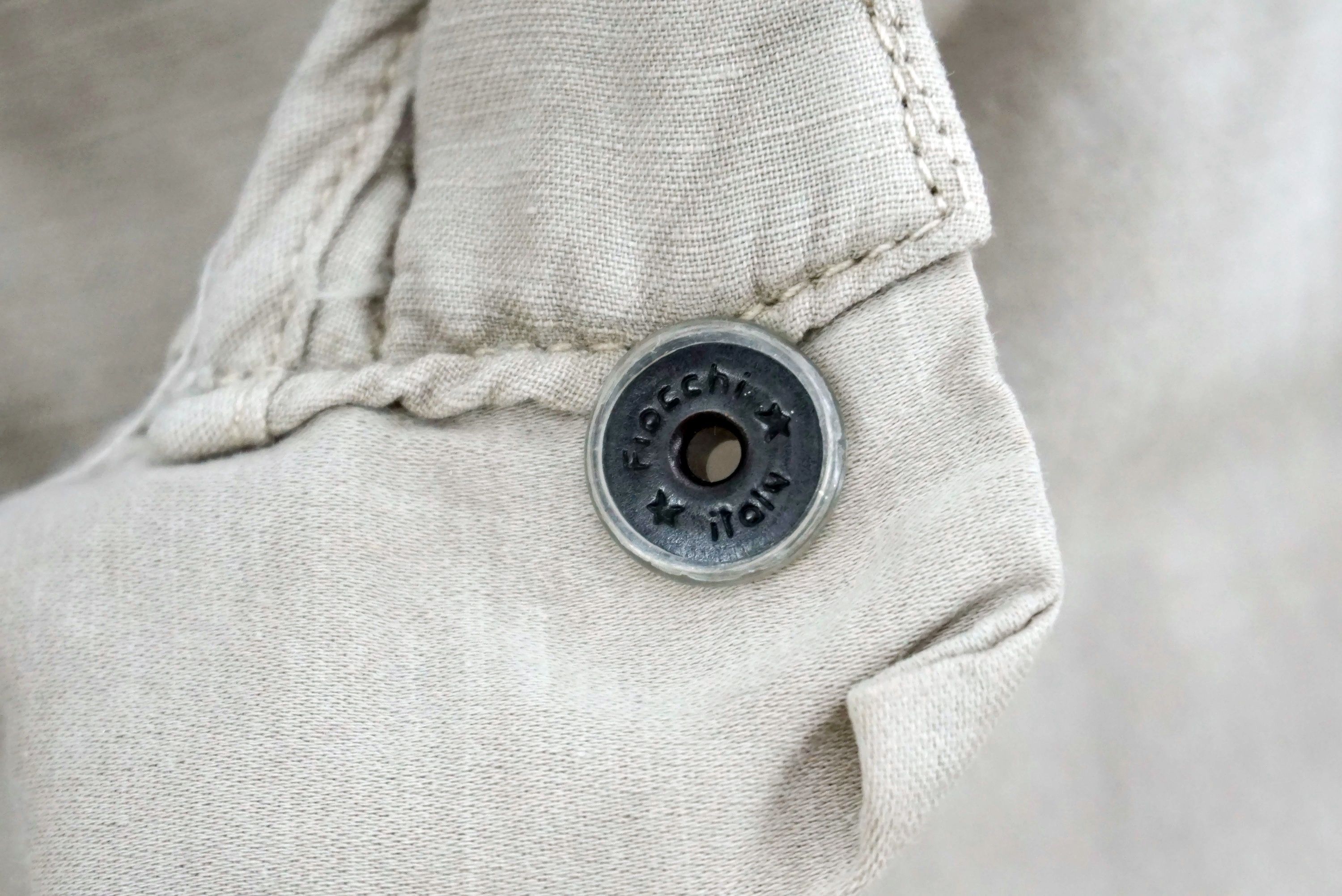 Napapijri Size 31x32.5 Distressed Cargo Tactical Linen Blend Pants Size US 31 - 10 Thumbnail
