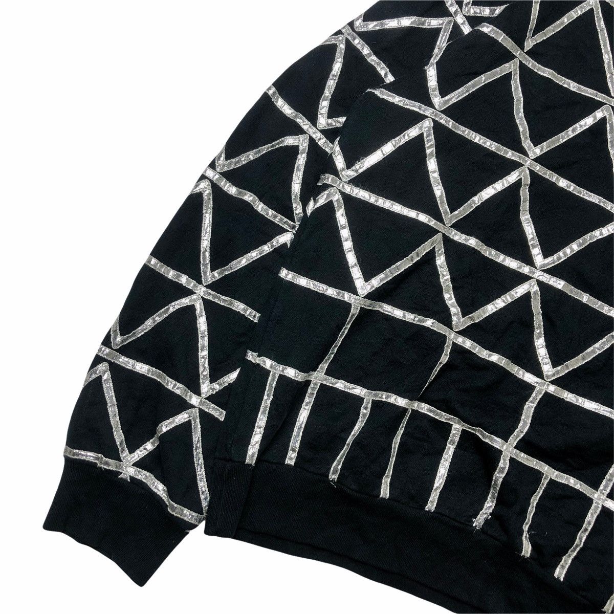 Bernhard Willhelm Metalic Triangle Patterned Sweater Size US M / EU 48-50 / 2 - 3 Thumbnail