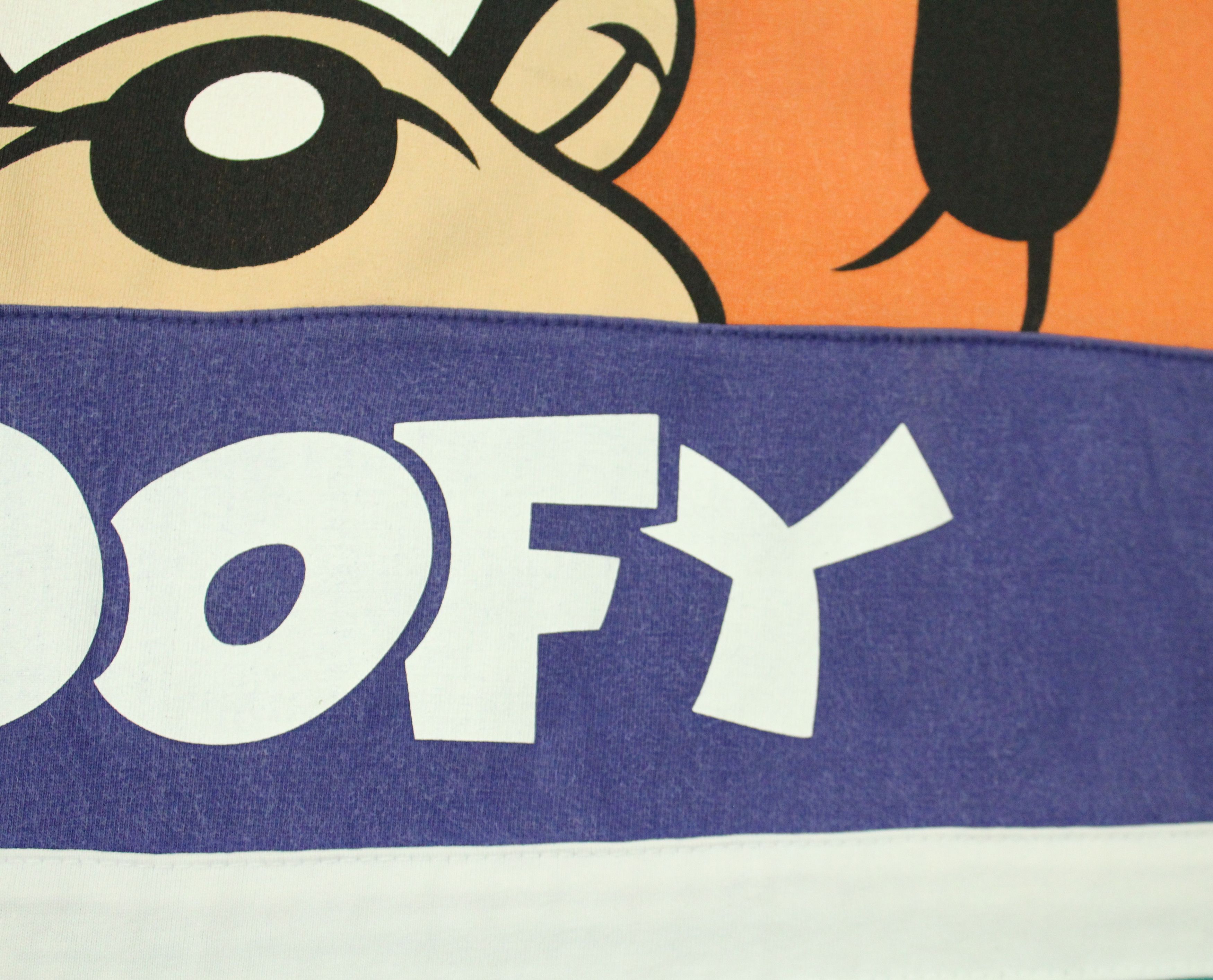 Cartoon Network × Disney × Vintage Vintage GOOFY T Shirt Patchwork Big Print Walt Disney Size US L / EU 52-54 / 3 - 9 Thumbnail