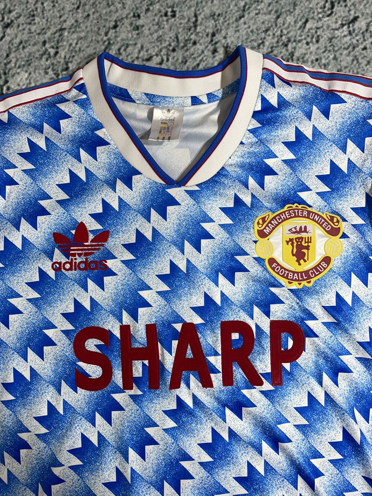 Adidas × Vintage Adidas Manchester United 1990/92 Size US M / EU 48-50 / 2 - 2 Thumbnail