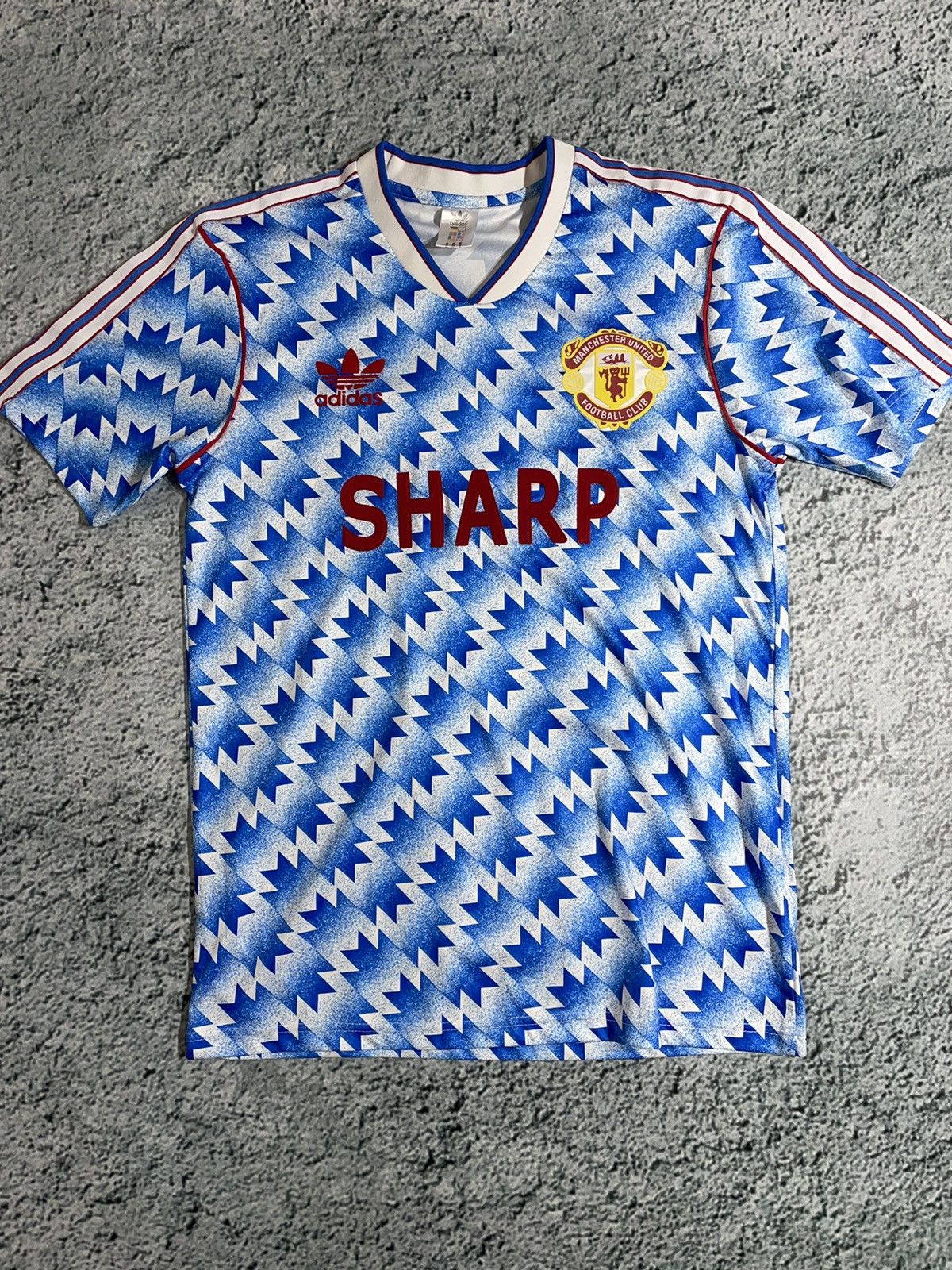 Adidas × Vintage Adidas Manchester United 1990/92 Size US M / EU 48-50 / 2 - 1 Thumbnail