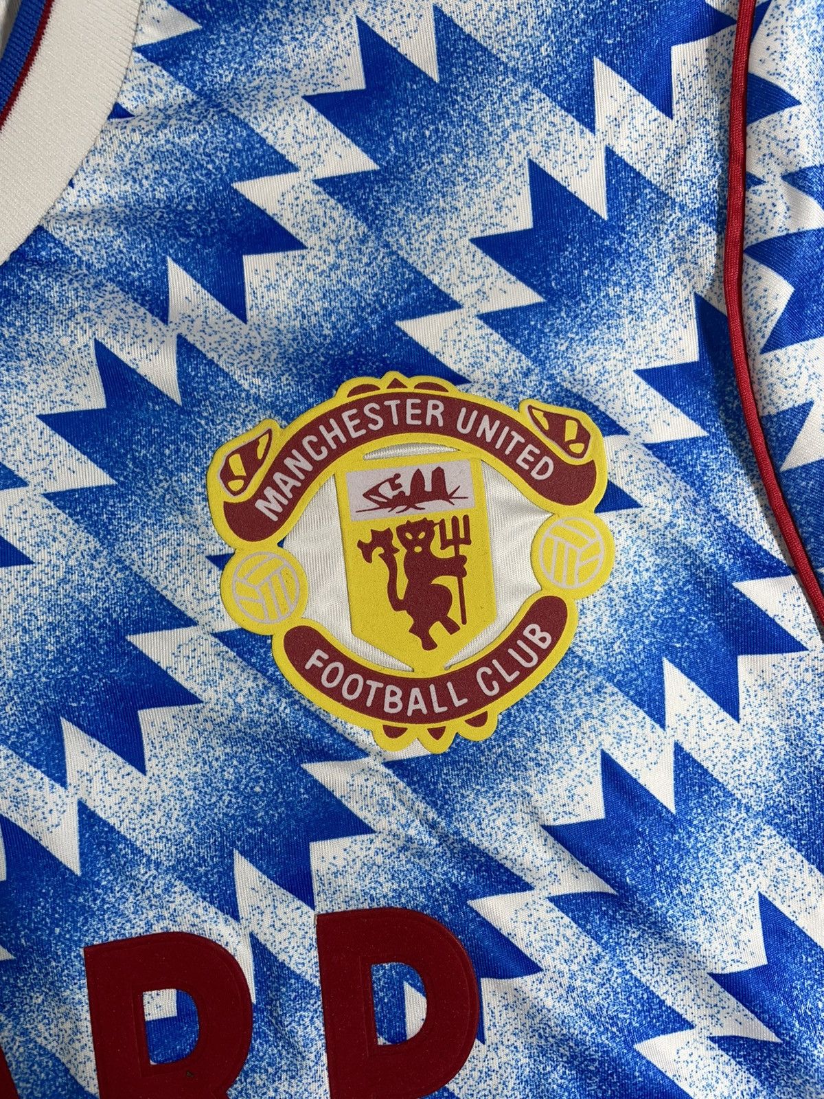 Adidas × Vintage Adidas Manchester United 1990/92 Size US M / EU 48-50 / 2 - 3 Thumbnail