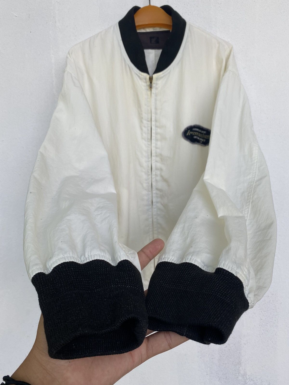 Vintage VINTAGE IRMSCHER WORKER BOMBER JACKET Size US L / EU 52-54 / 3 - 4 Thumbnail