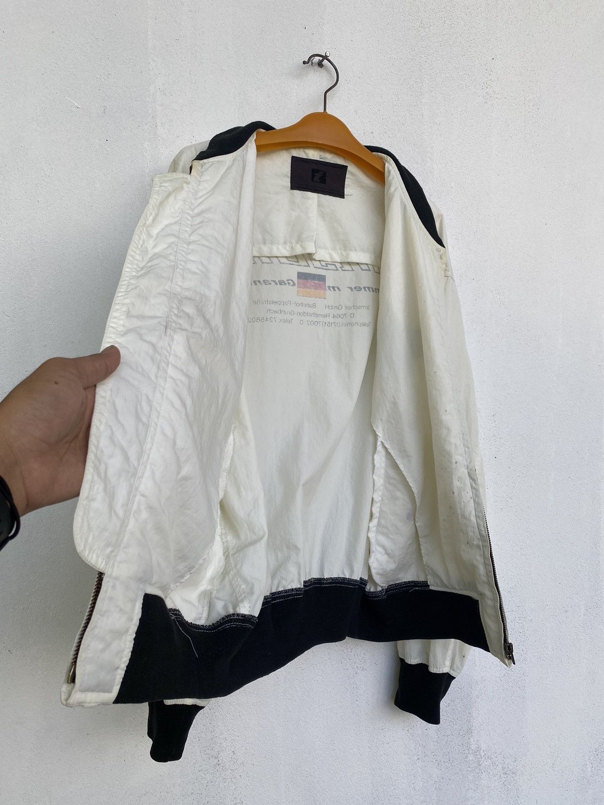 Vintage VINTAGE IRMSCHER WORKER BOMBER JACKET Size US L / EU 52-54 / 3 - 6 Thumbnail