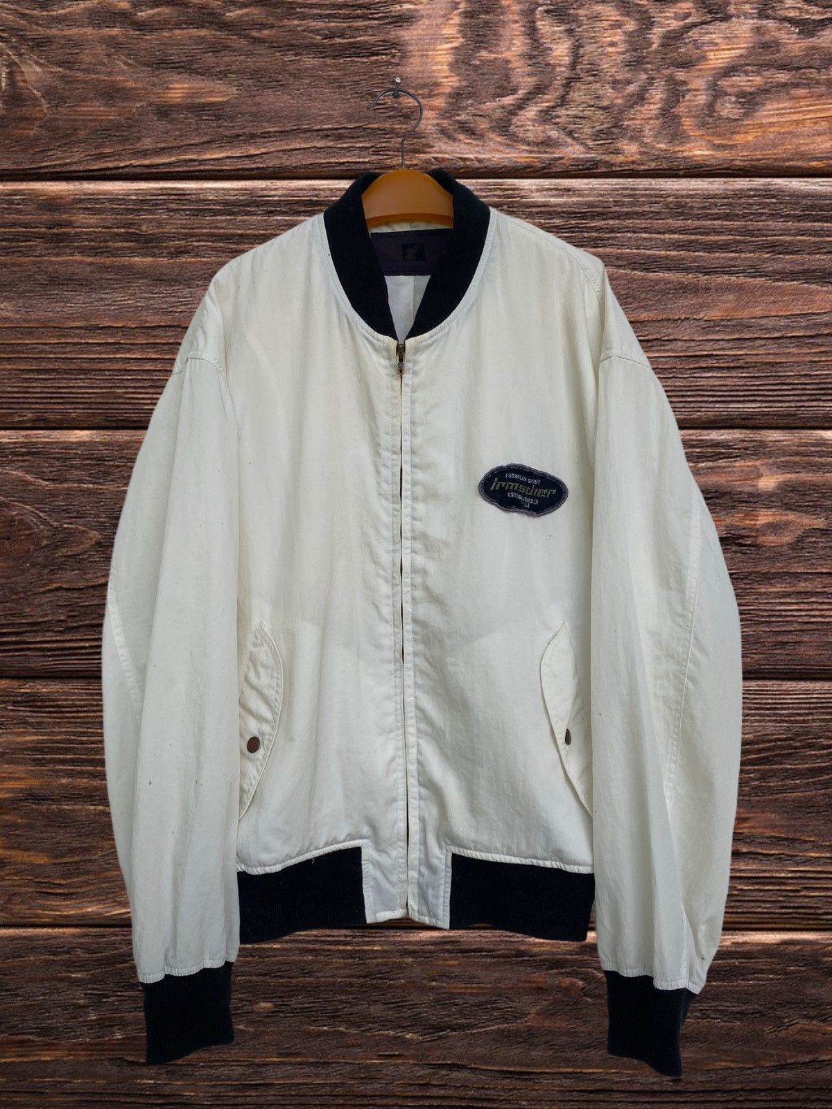 Vintage VINTAGE IRMSCHER WORKER BOMBER JACKET Size US L / EU 52-54 / 3 - 1 Thumbnail
