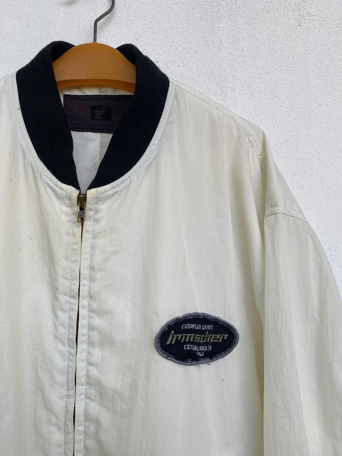 Vintage VINTAGE IRMSCHER WORKER BOMBER JACKET Size US L / EU 52-54 / 3 - 3 Thumbnail