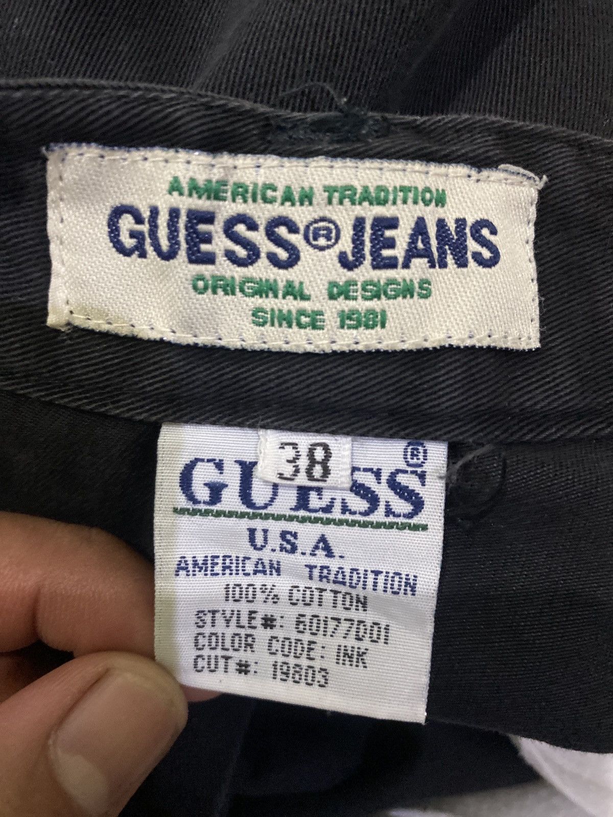 Guess × Vintage VINTAGE GUESS CASUAL PANT Size US 38 / EU 54 - 9 Thumbnail