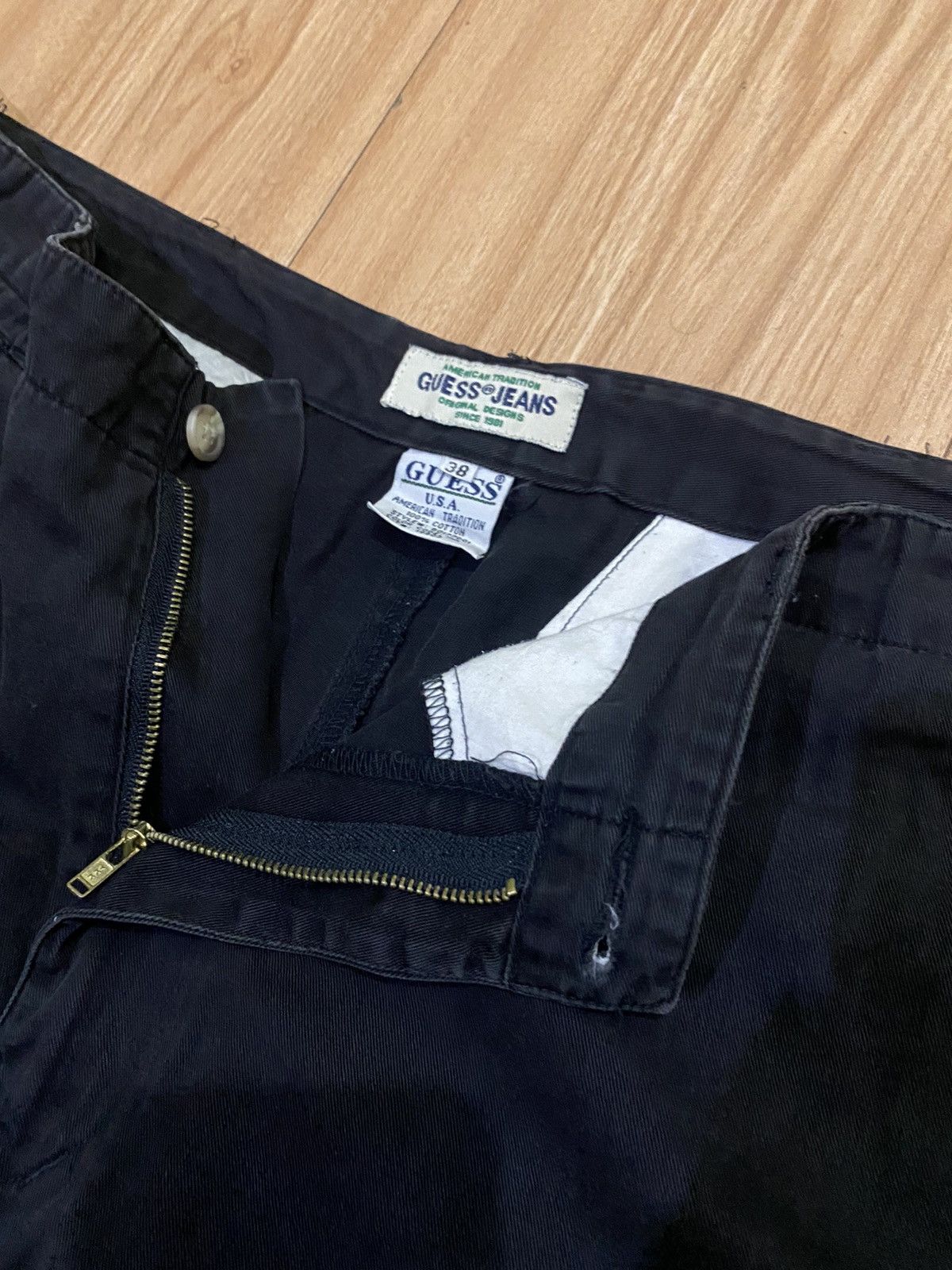 Guess × Vintage VINTAGE GUESS CASUAL PANT Size US 38 / EU 54 - 5 Thumbnail