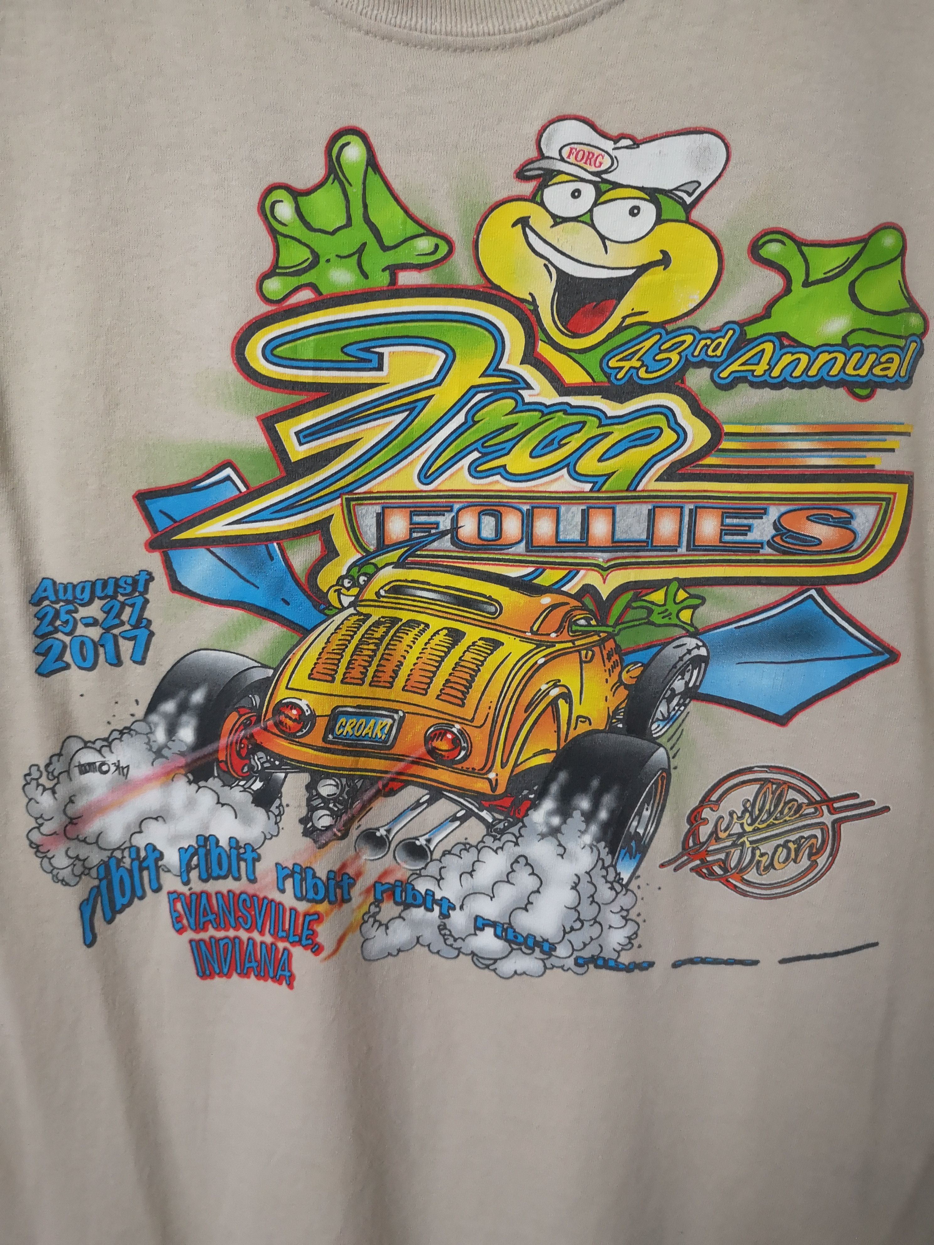 Other 43rd ANNUAL FROG FORLLIES TEES Size US M / EU 48-50 / 2 - 1 Thumbnail