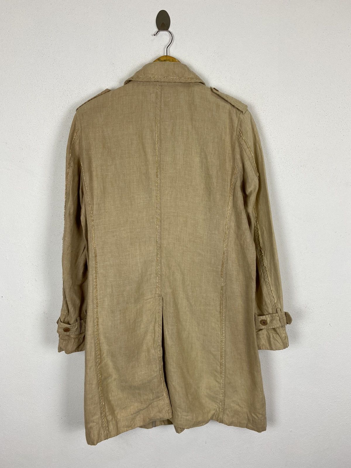 Designer × Japanese Brand SOUTIENCOL LINEN JACKET by TOSHIHIKO MURA Size US M / EU 48-50 / 2 - 5 Thumbnail