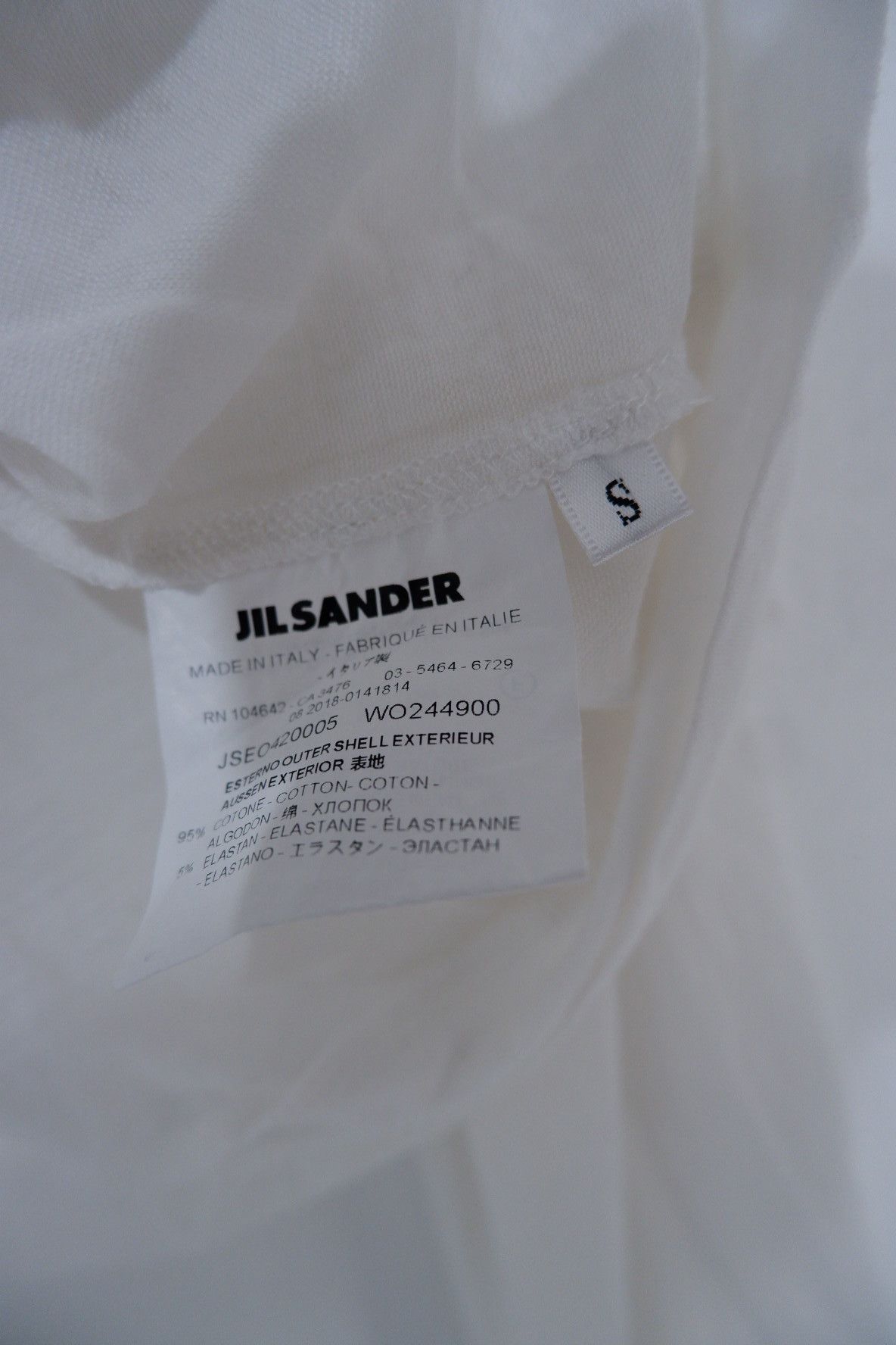Jil Sander Jil Sander+ Cropped Long Sleeve * Rare Size M / US 6-8 / IT 42-44 - 7 Thumbnail