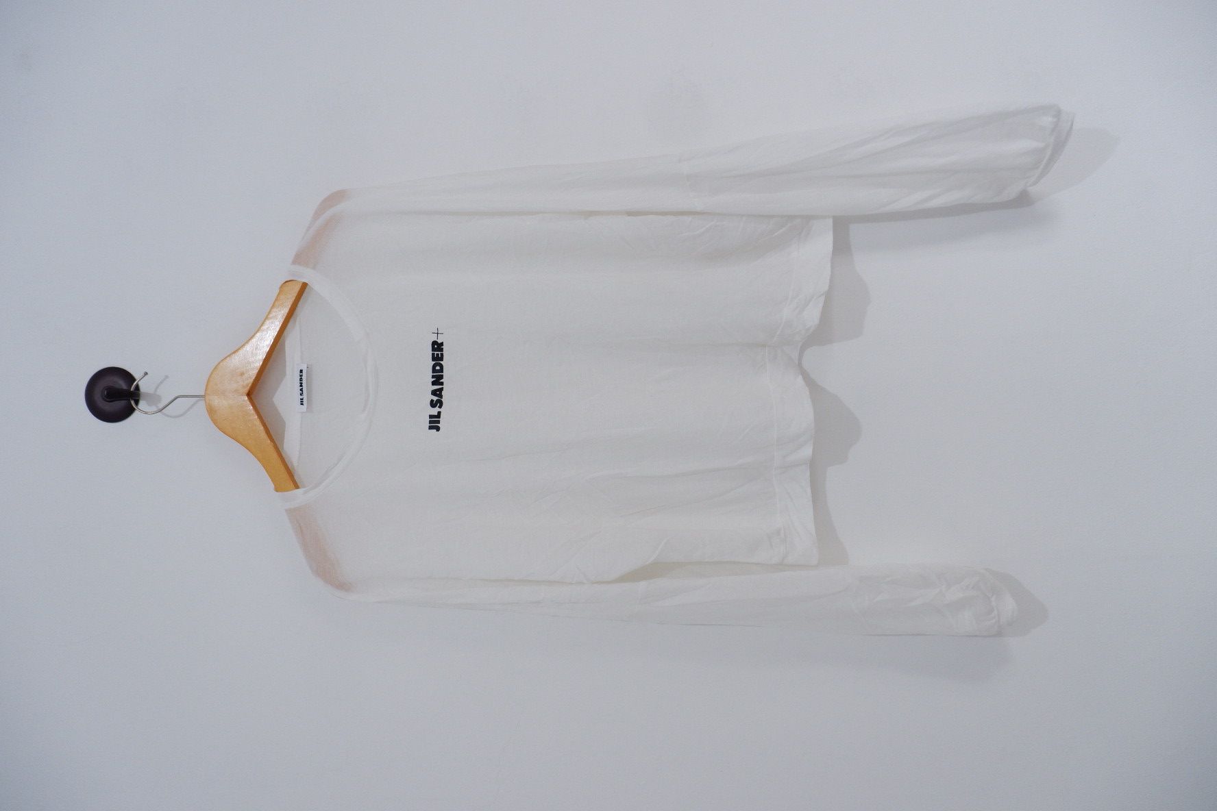 image of Jil Sander+ Cropped Long Sleeve in White, Women's (Size Medium)