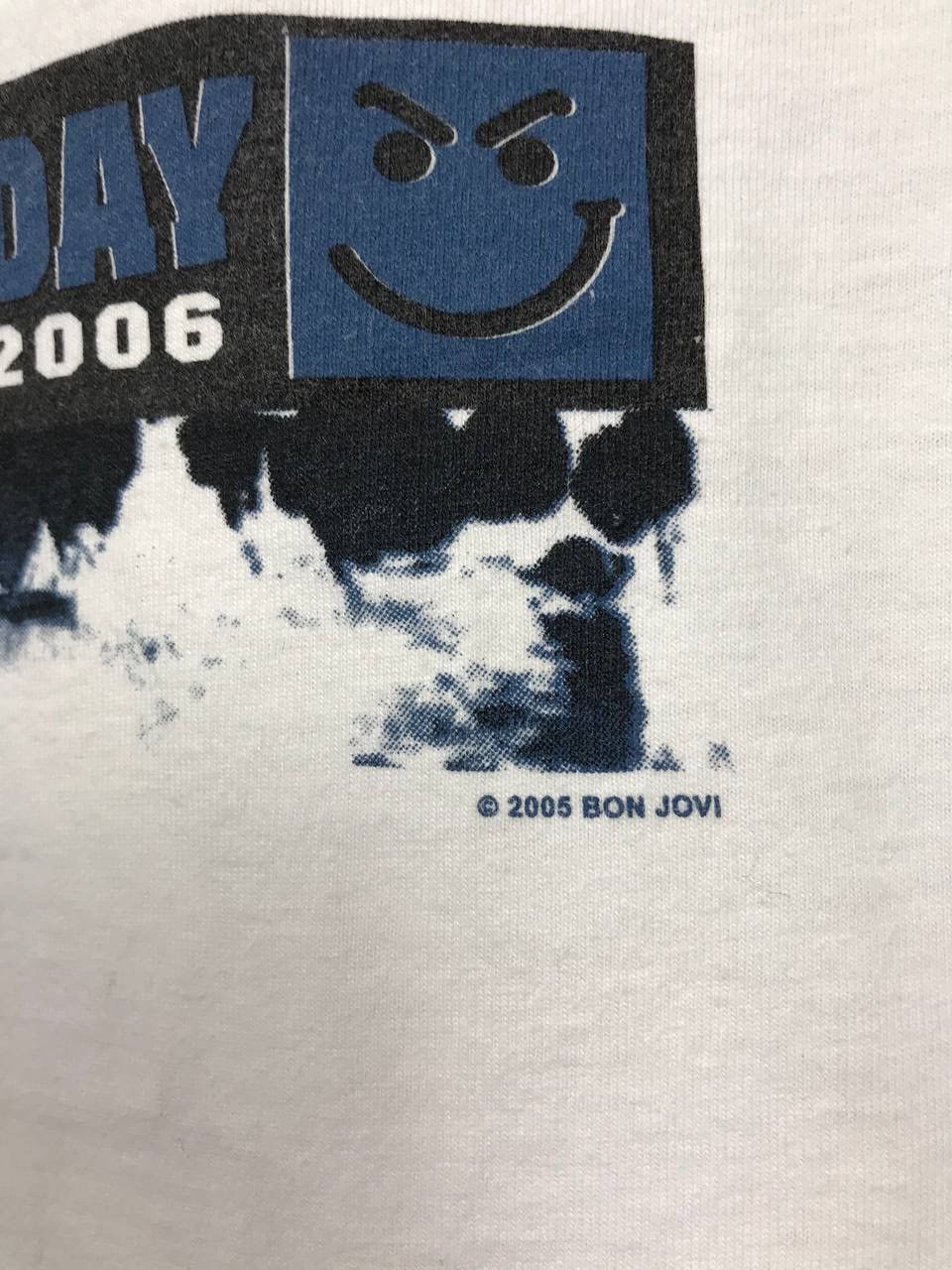 Band Tees × Bon Jovi × Vintage Bon Jovi 2005 vintage rock band tour overprinted tee Size US M / EU 48-50 / 2 - 4 Thumbnail
