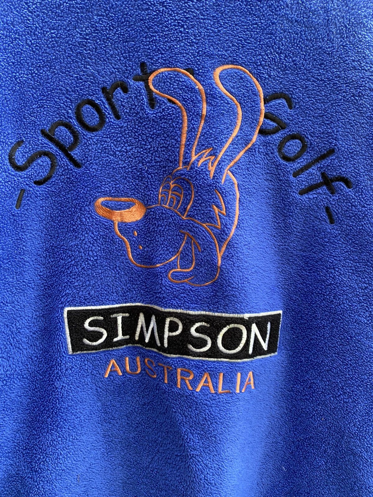Japanese Brand × The Simpsons SIMPSON AUSTRALIA FLEECE JACKET LARGE SIZE Size US L / EU 52-54 / 3 - 6 Thumbnail