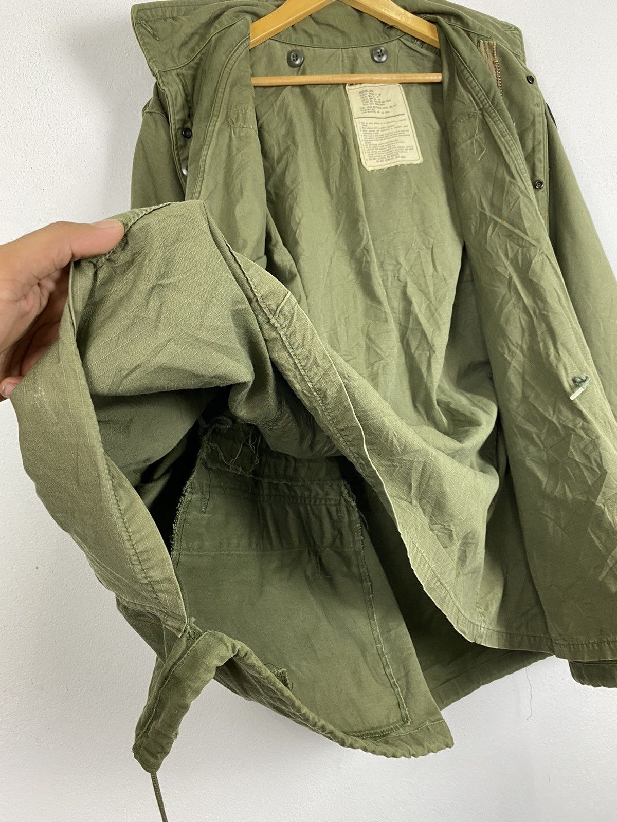 Alpha Industries × Vintage Alpha Industries Military Jacket - Medium Long Size US M / EU 48-50 / 2 - 14 Thumbnail