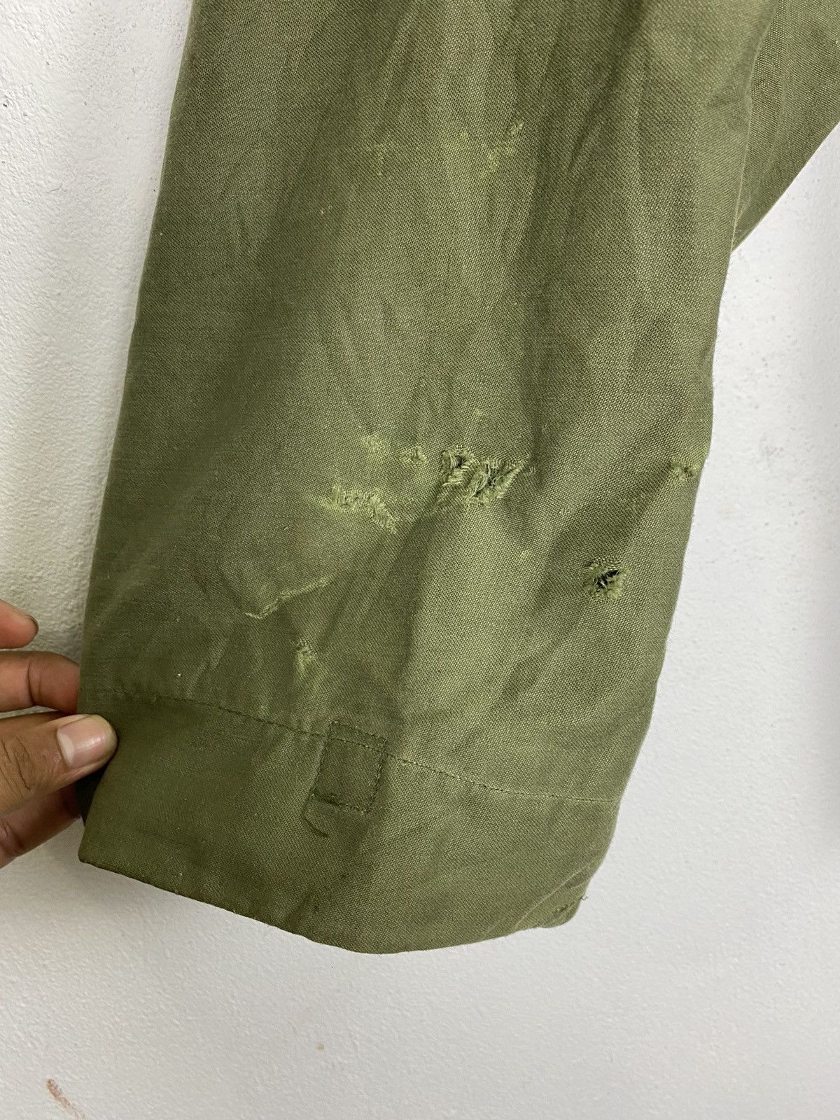 Alpha Industries × Vintage Alpha Industries Military Jacket - Medium Long Size US M / EU 48-50 / 2 - 13 Thumbnail