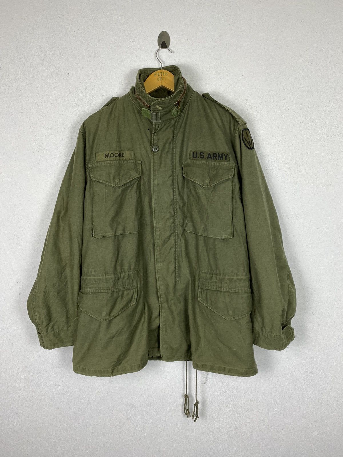 Alpha Industries × Vintage Alpha Industries Military Jacket - Medium Long Size US M / EU 48-50 / 2 - 2 Thumbnail