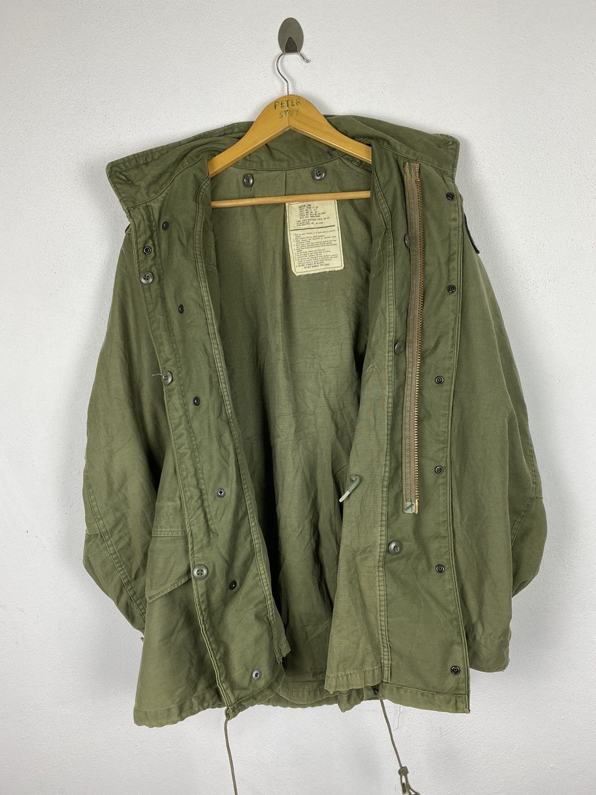 Alpha Industries × Vintage Alpha Industries Military Jacket - Medium Long Size US M / EU 48-50 / 2 - 6 Thumbnail