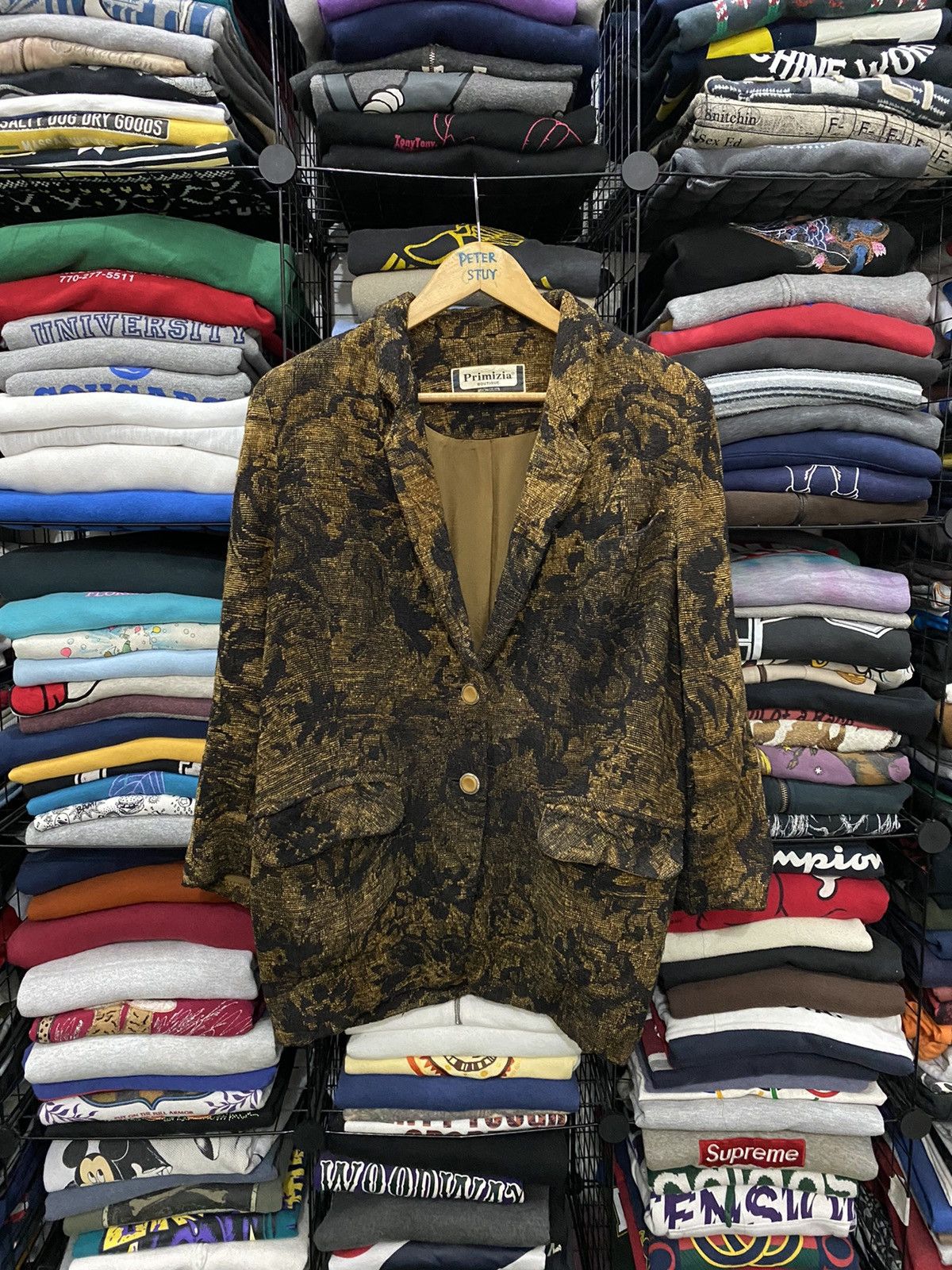 Japanese Brand PRIMIZIA BOUTIQUE JACKET NICE DESIGN Size US M / EU 48-50 / 2 - 1 Thumbnail