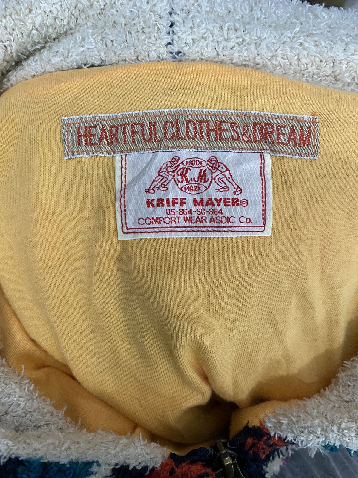 Designer × Japanese Brand KRIFF MAYER FLEECE HOODIES Size US L / EU 52-54 / 3 - 9 Thumbnail