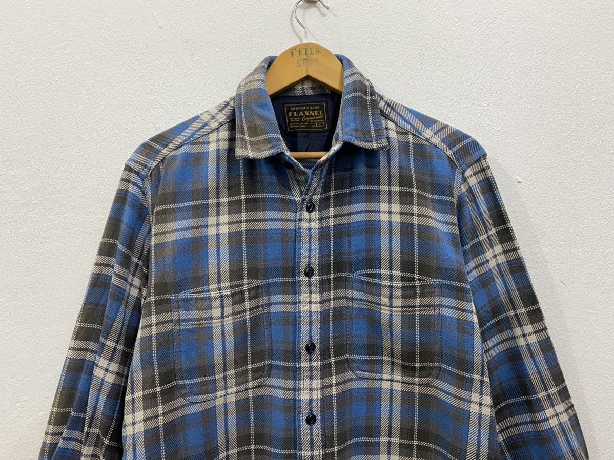 Flannel × Uniqlo Uniqlo Flannel Jacket Shirt Size US L / EU 52-54 / 3 - 3 Thumbnail