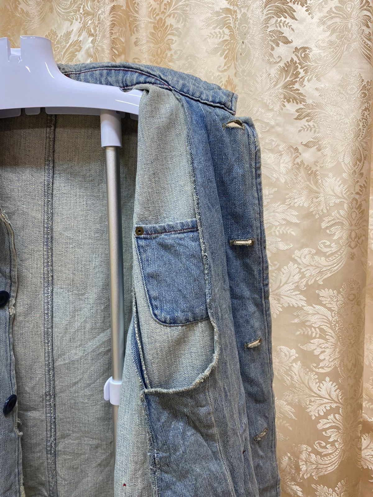 Denime Sky Bomber 391B08 Distress Denime Jacket Size US M / EU 48-50 / 2 - 6 Thumbnail