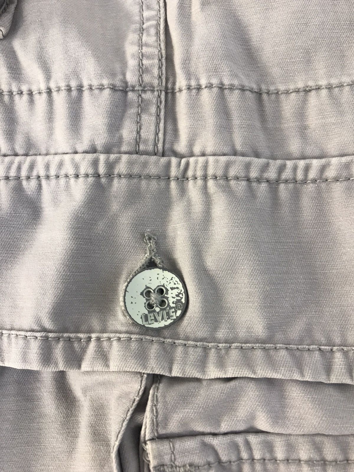 Japanese Brand × Levi's Vintage Levis Short Pants Faded Colour Fashion Pocket Style Size US 34 / EU 50 - 7 Thumbnail