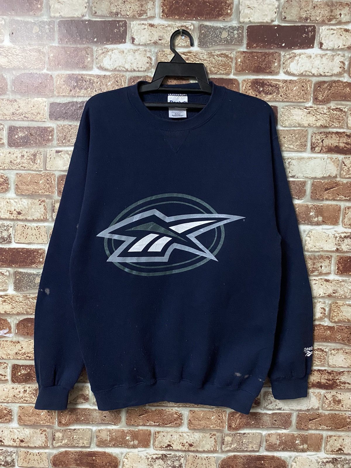 Reebok × Vintage 🔥RARE🔥VINTAGE REEBOK MADE IN USA SWEATER Size US M / EU 48-50 / 2 - 1 Thumbnail