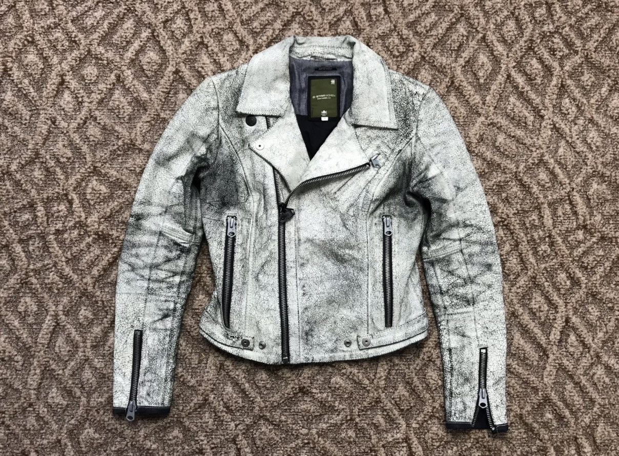 G-Star G Star Raw Leather Cargo Line jacket Size S / US 4 / IT 40 - 22 Thumbnail