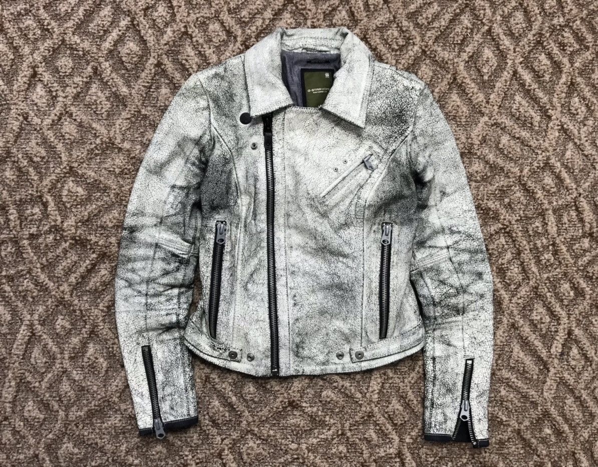 G-Star G Star Raw Leather Cargo Line jacket Size S / US 4 / IT 40 - 11 Thumbnail