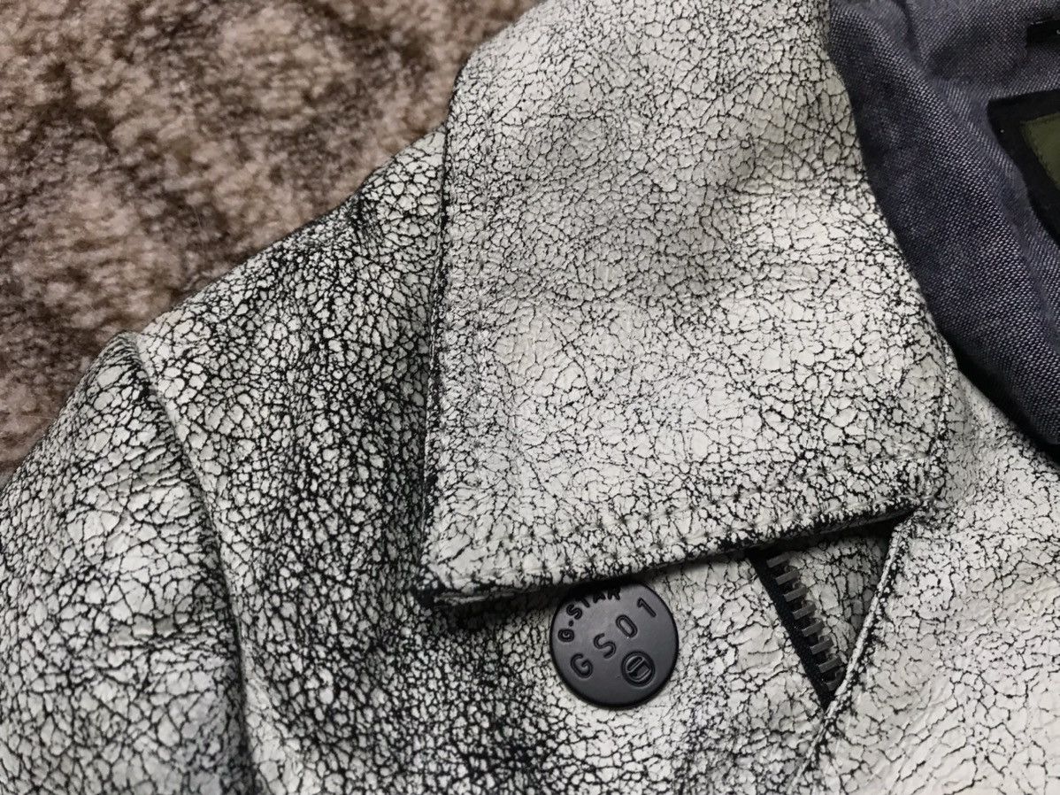 G-Star G Star Raw Leather Cargo Line jacket Size S / US 4 / IT 40 - 5 Thumbnail