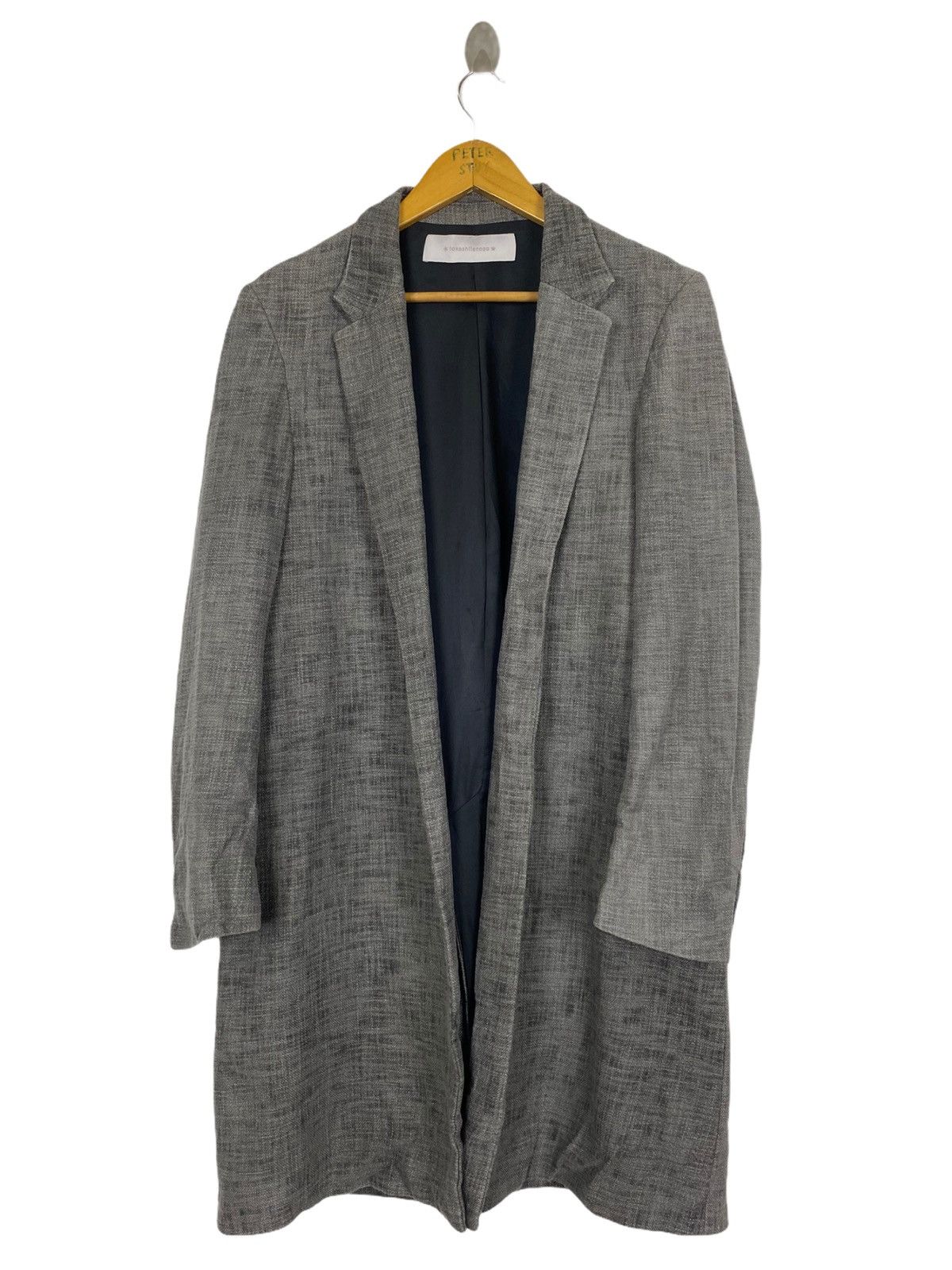 Designer × Japanese Brand TAKESHIIENAGA LONG JACKET COTTON FABRIC Size US M / EU 48-50 / 2 - 1 Thumbnail