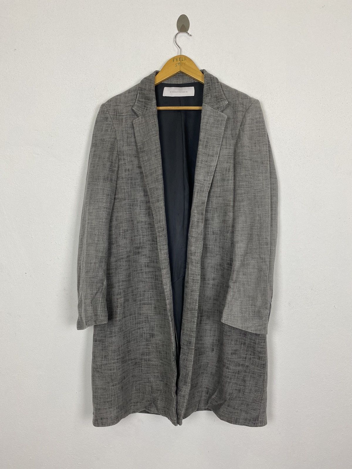 Designer × Japanese Brand TAKESHIIENAGA LONG JACKET COTTON FABRIC Size US M / EU 48-50 / 2 - 2 Thumbnail