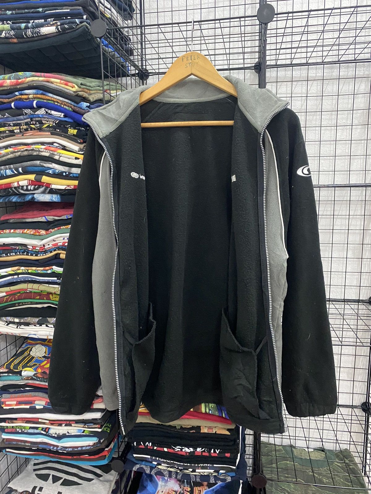 Salomon Vintage Bridgestone Fleece Sweater Size US L / EU 52-54 / 3 - 2 Thumbnail