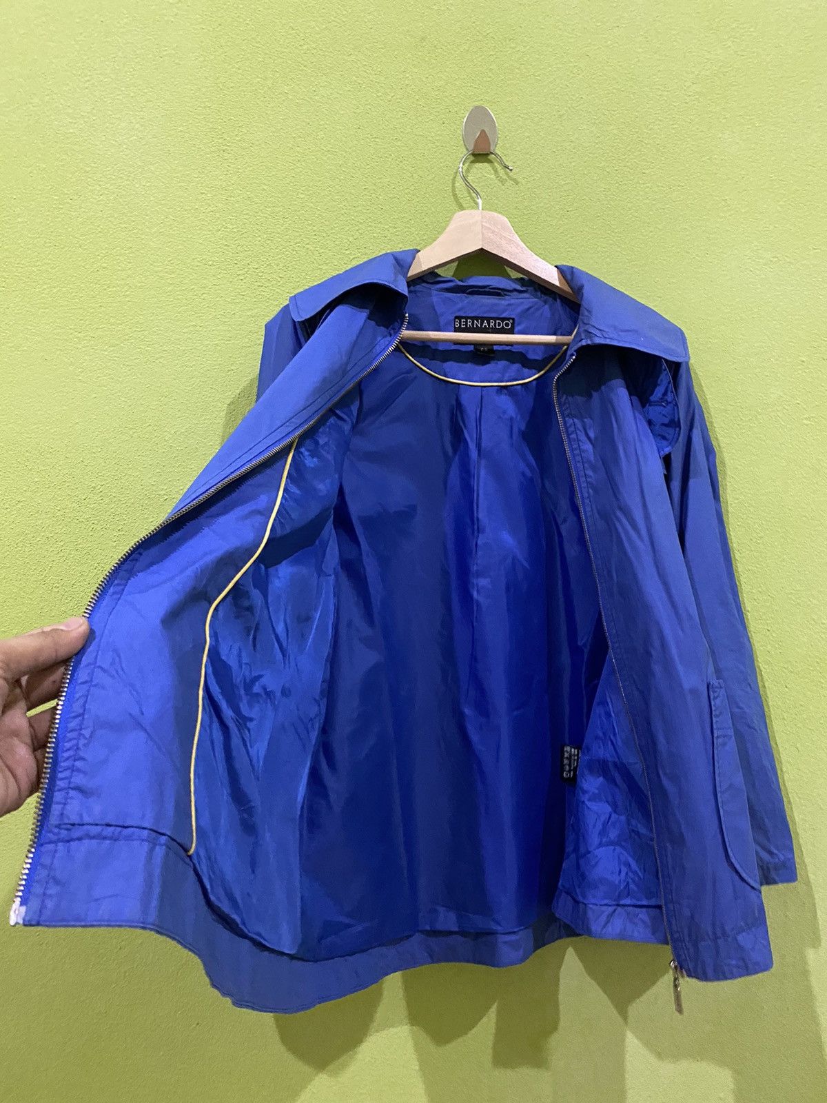 Japanese Brand BERNARDO ZIPPER JACKET NICE DESIGN FOR WOMEN Size US M / EU 48-50 / 2 - 9 Thumbnail