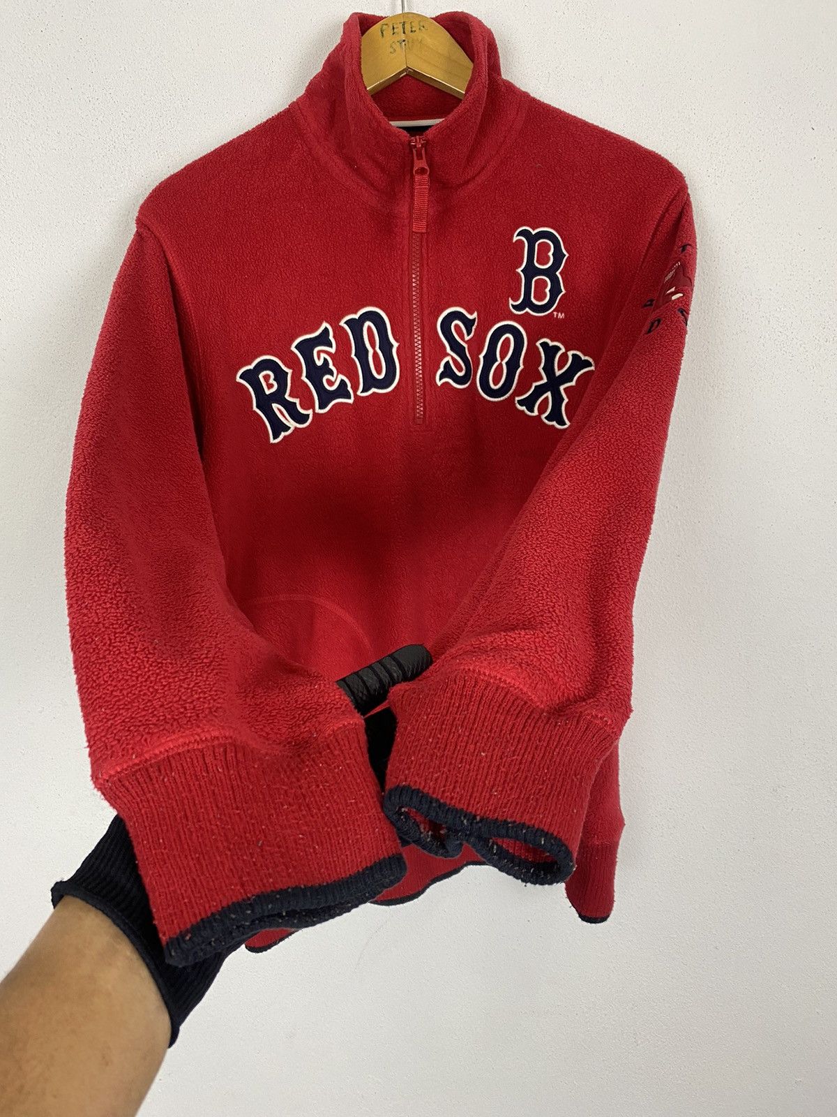 MLB × Uniqlo MLB REDSOX UNIQLO FLEECE SWEATER Size US L / EU 52-54 / 3 - 5 Thumbnail