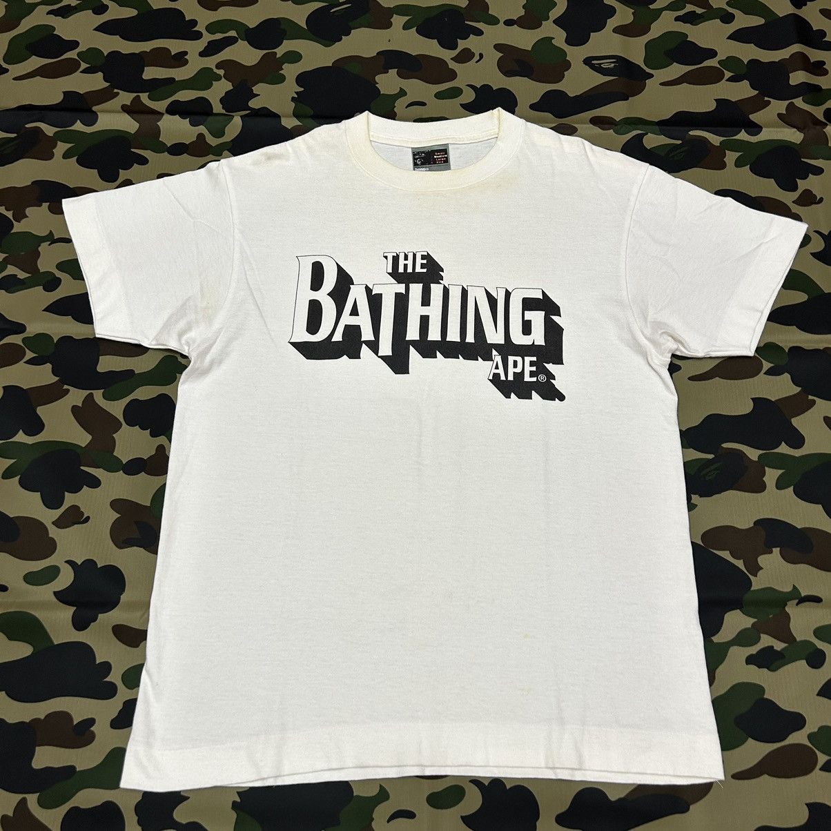 Bape OG BAPE EXCLUSIVE THE BATHING APE The Beatles Band Logo Tee Size US M / EU 48-50 / 2 - 1 Thumbnail