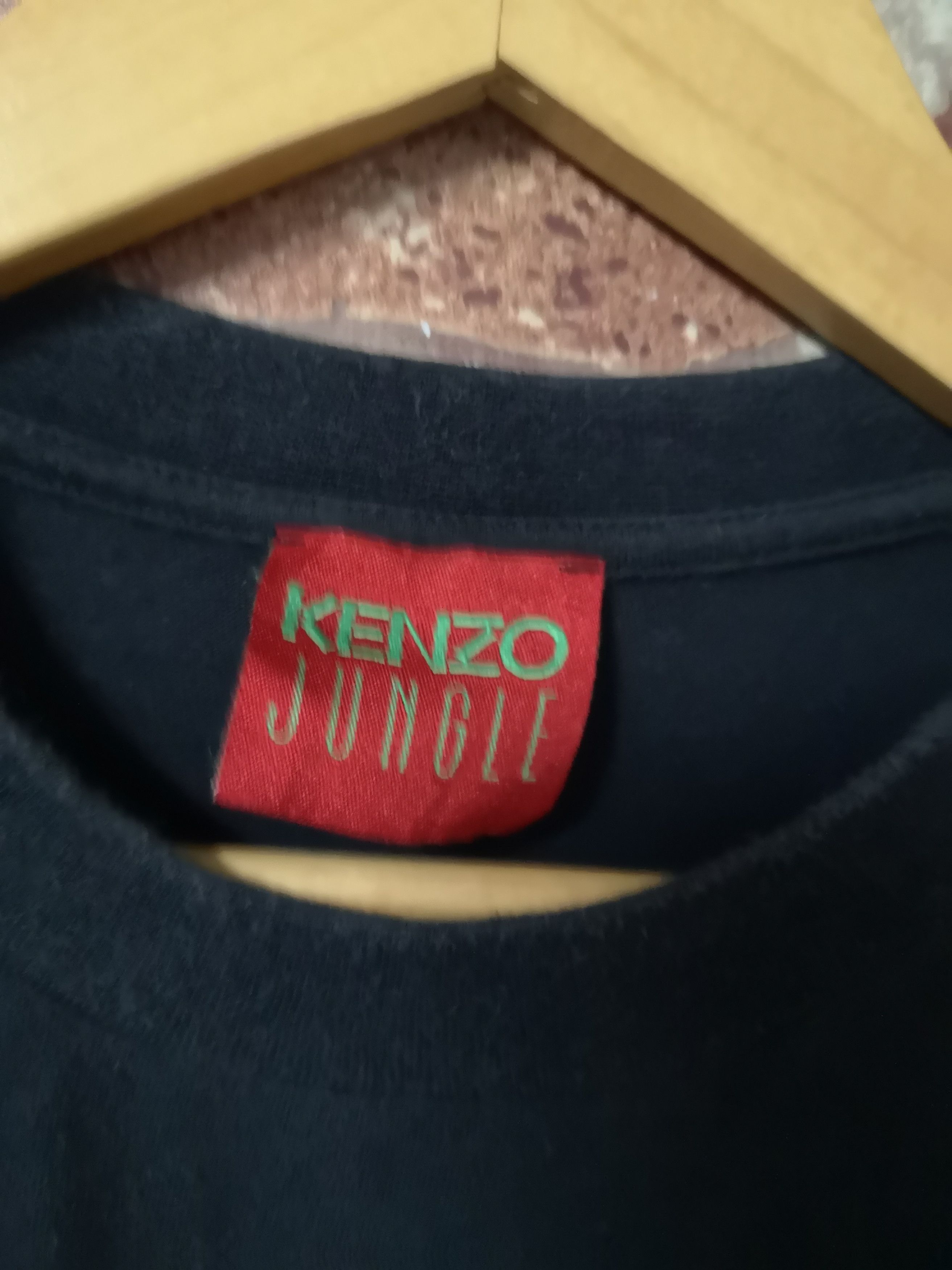 Designer × Kenzo × Vintage Vintage Kenzo Jungle Tee Size US L / EU 52-54 / 3 - 4 Thumbnail